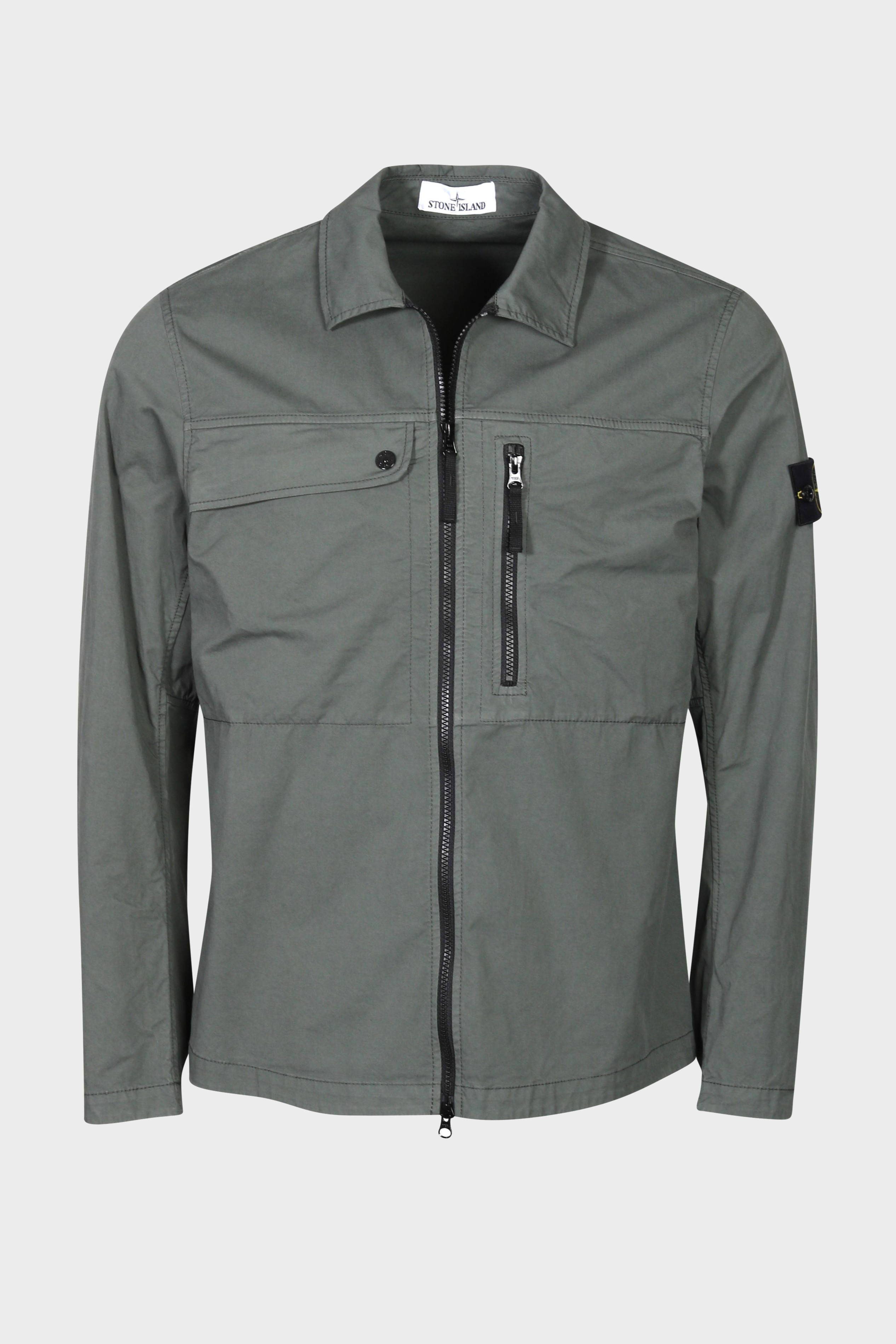 STONE ISLAND Overshirt in Green S