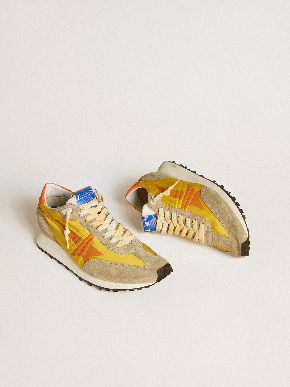 GOLDEN GOOSE Marathon in Yellow/Orange