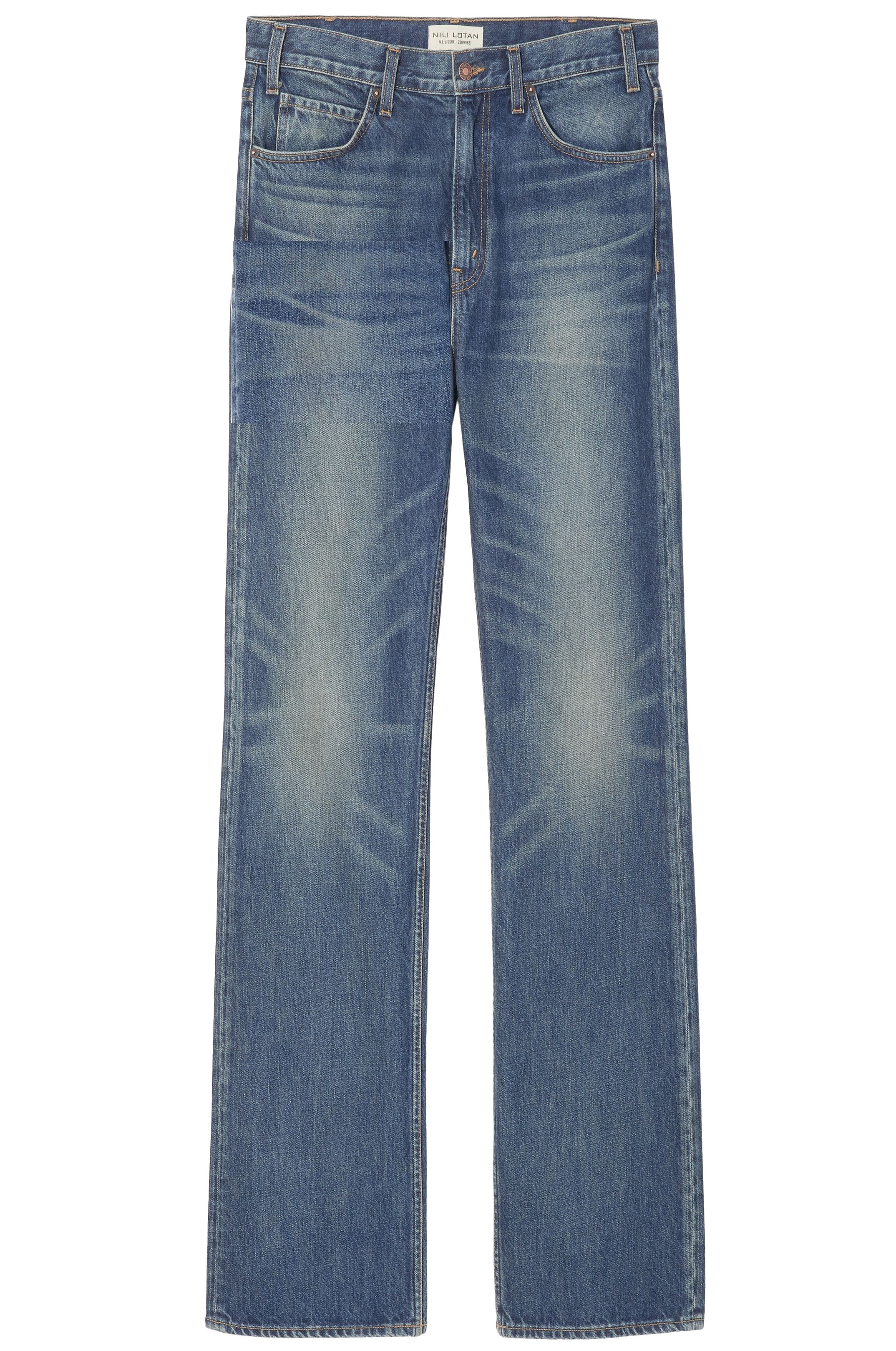 NILI LOTAN Shon Jeans in Ocean Wash