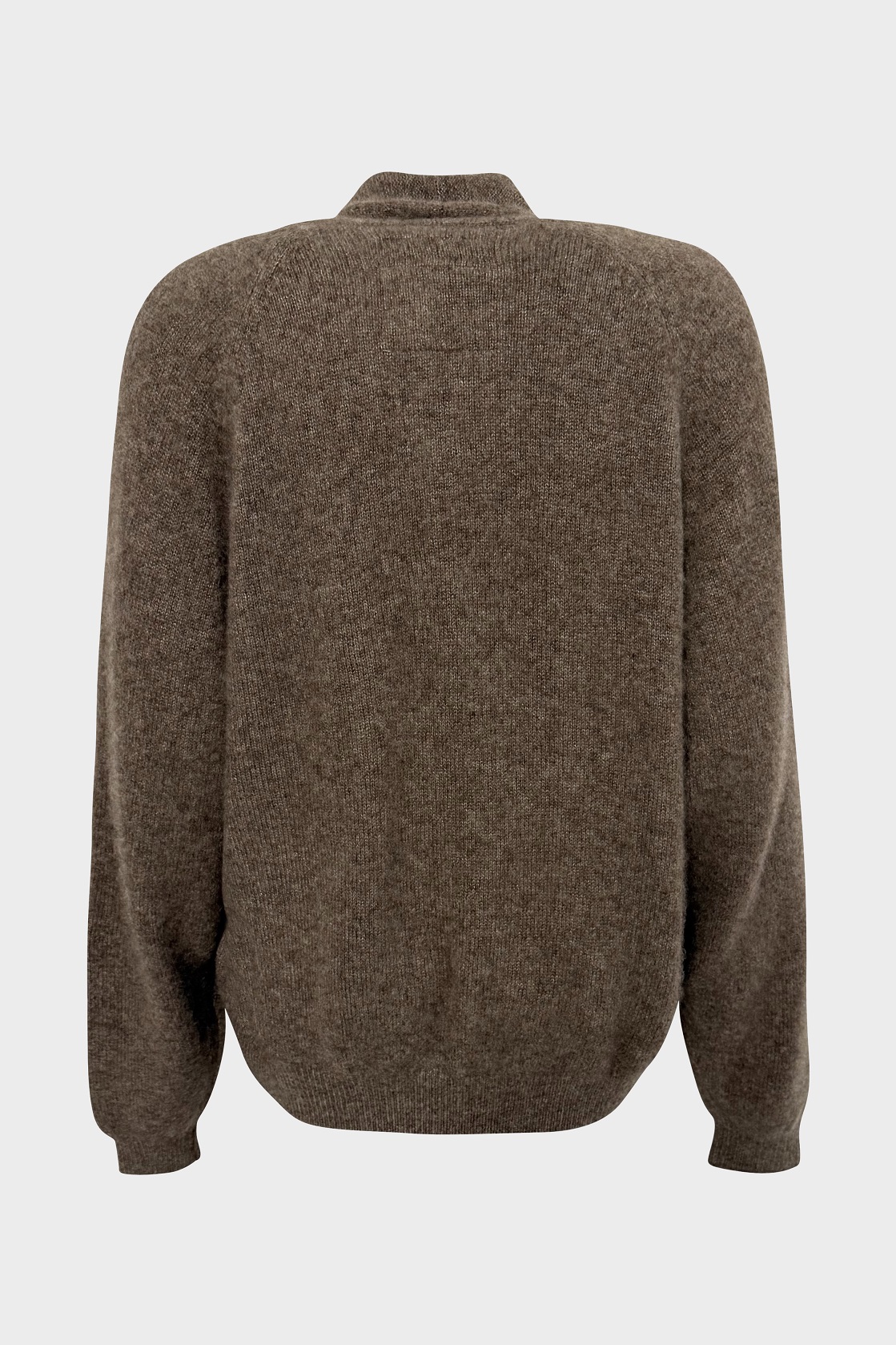 FRENCKENBERGER Fluffy Short Cashmere Cardigan in Hazel