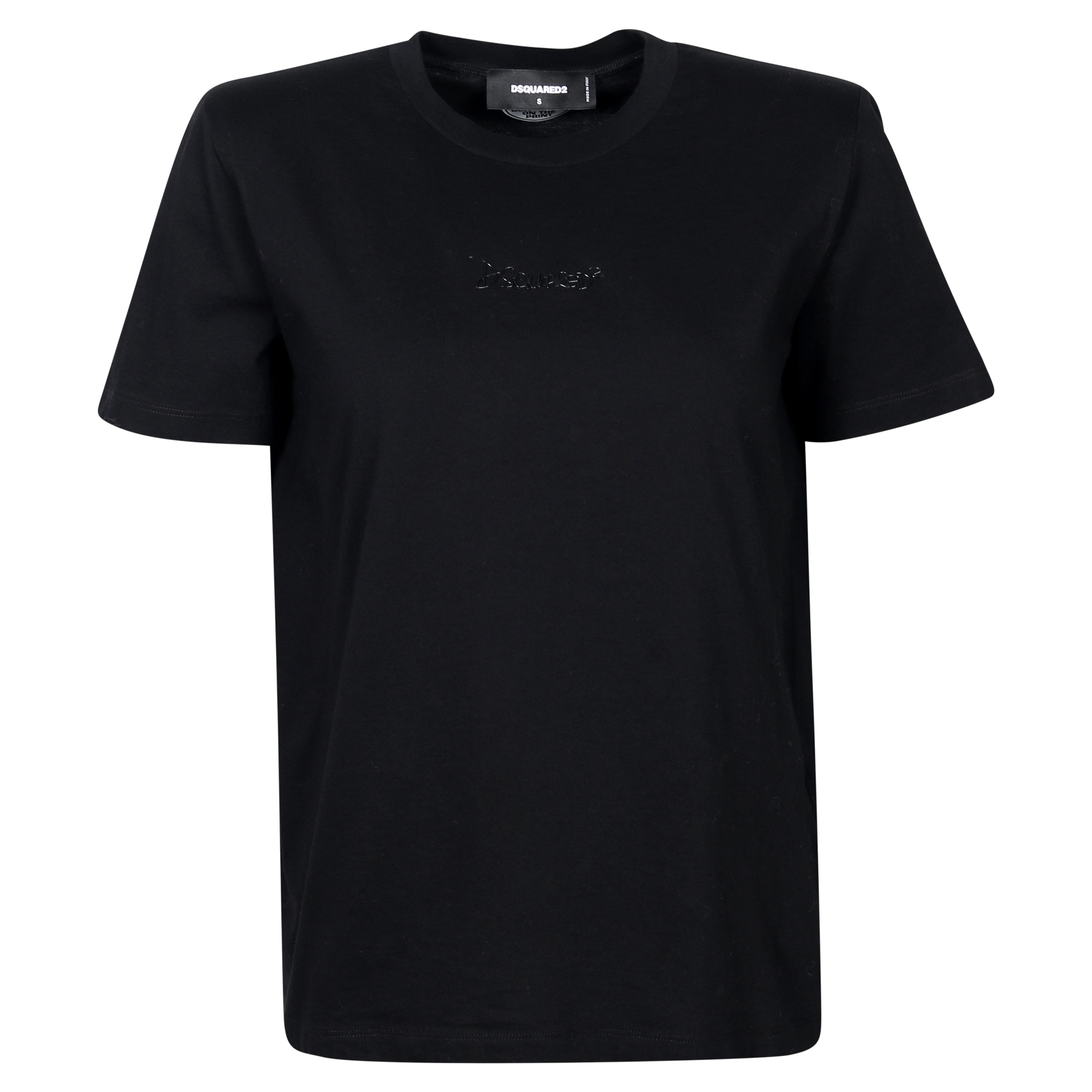 Dsquared Big Shoulder T-Shirt Black