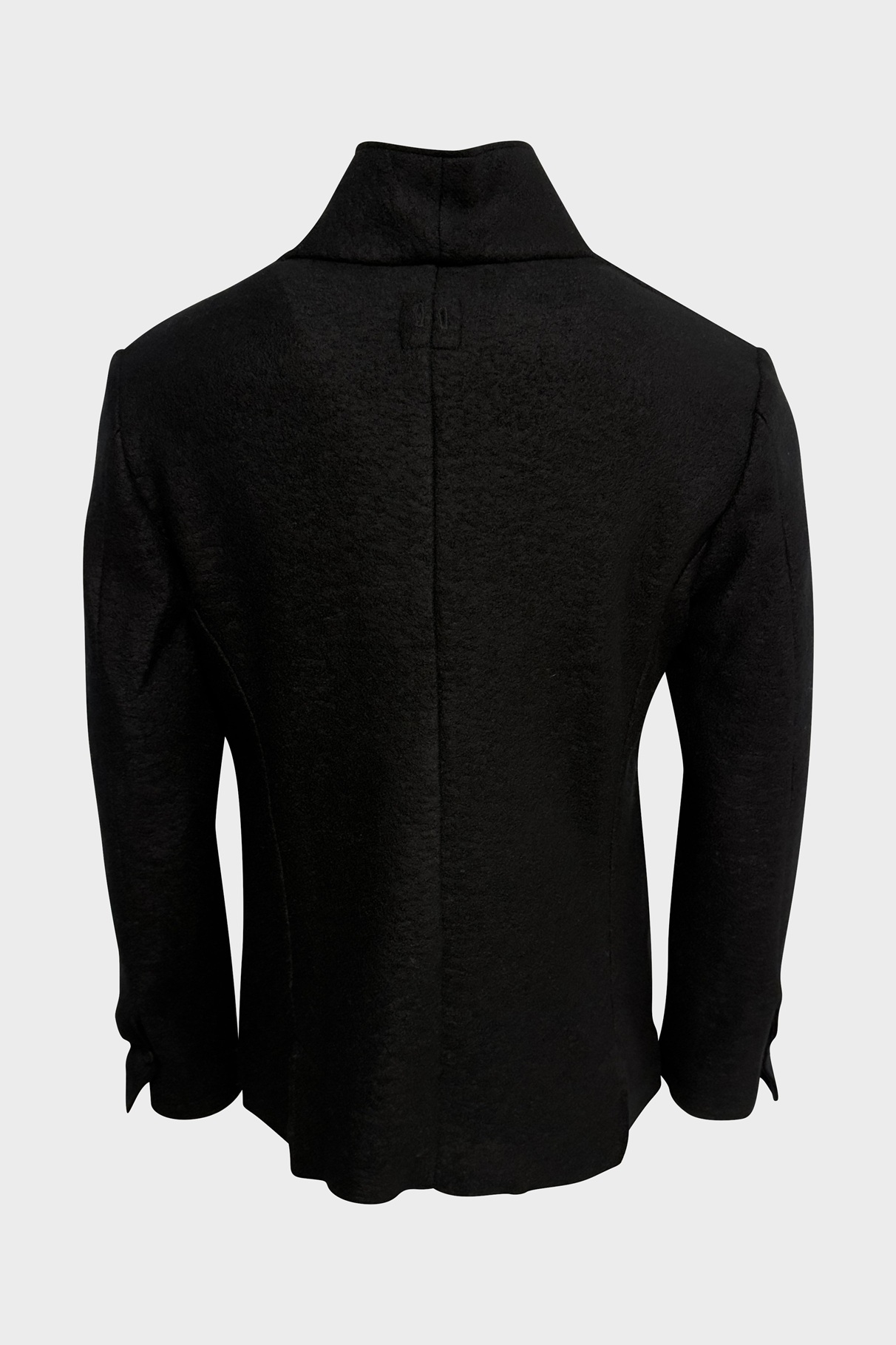 HANNES ROETHER Wool Jacket in Black