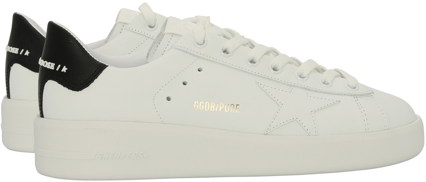 Golden Goose Sneaker Pure Star White/Black Back
