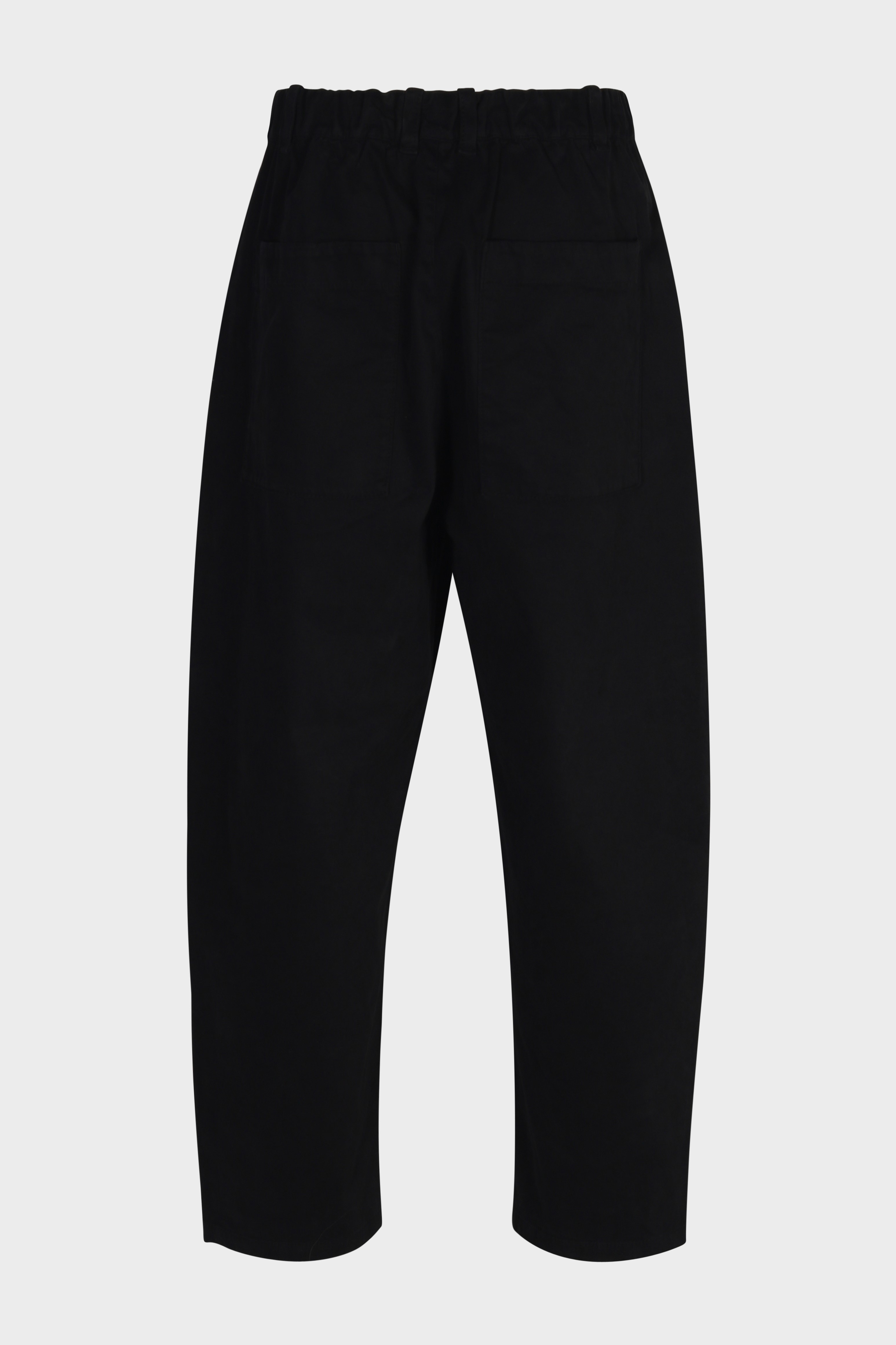 TRANSIT UOMO Cotton Stretch Ballon Pant in Black