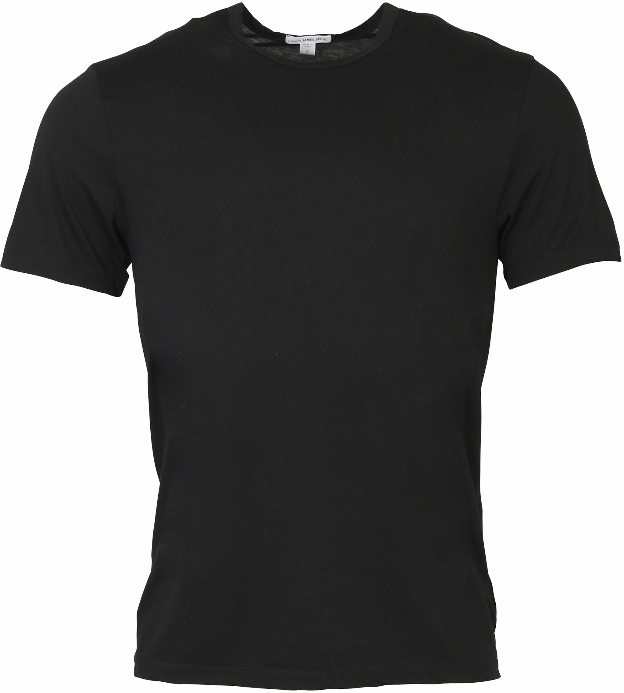 James Perse Cotton Cashmere T-Shirt Black S