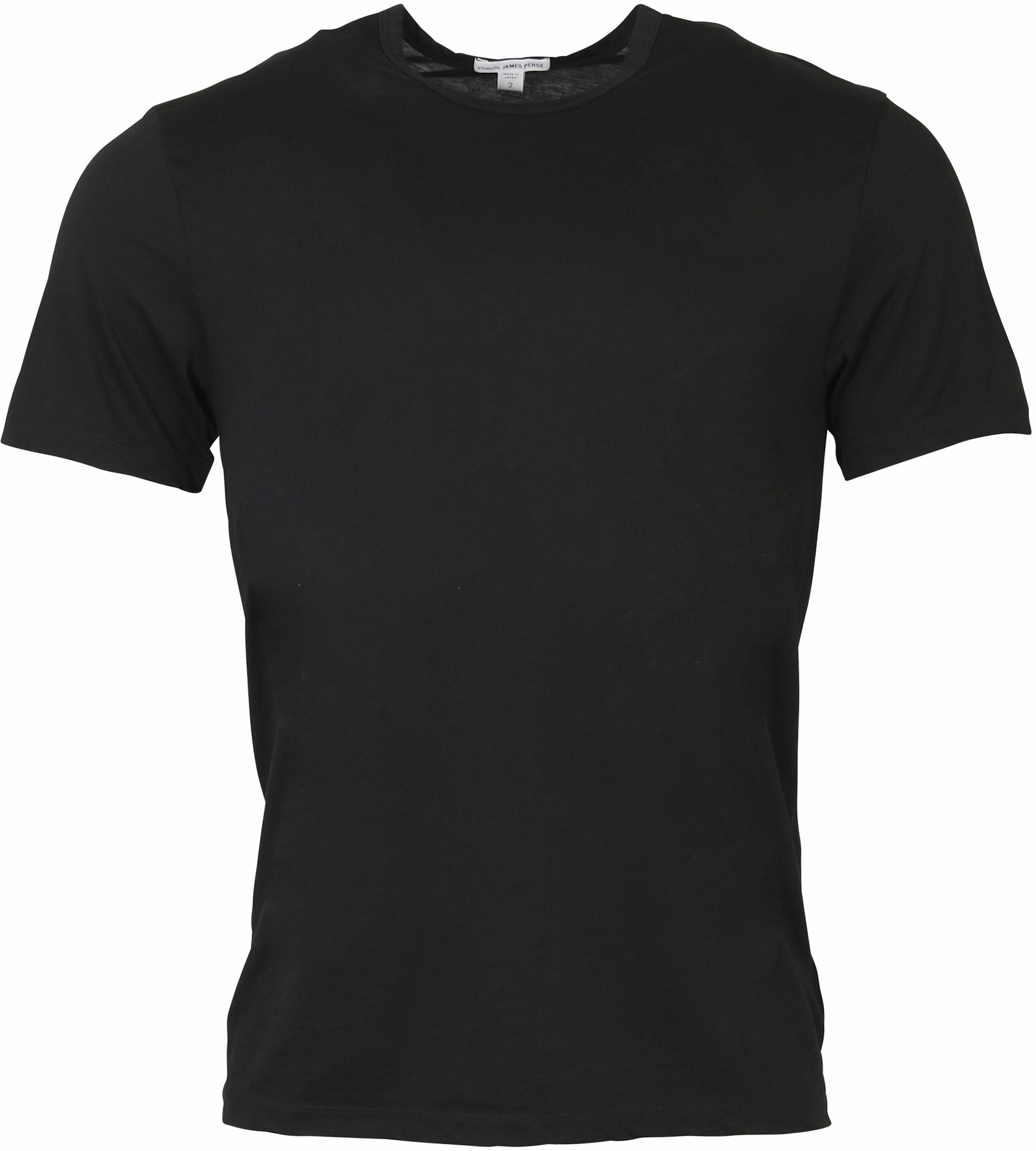 James Perse Cotton Cashmere T-Shirt Black