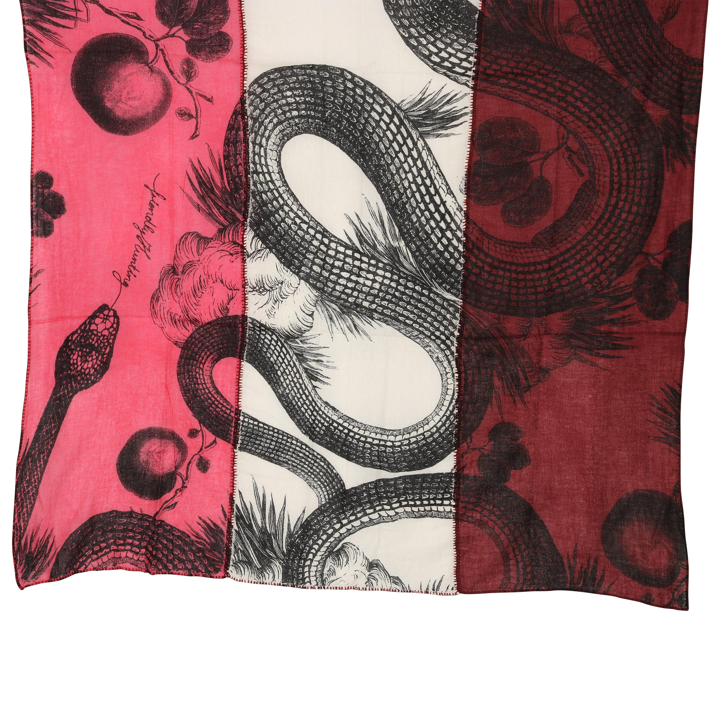 Friendly Hunting Patch Scarf Multicolour