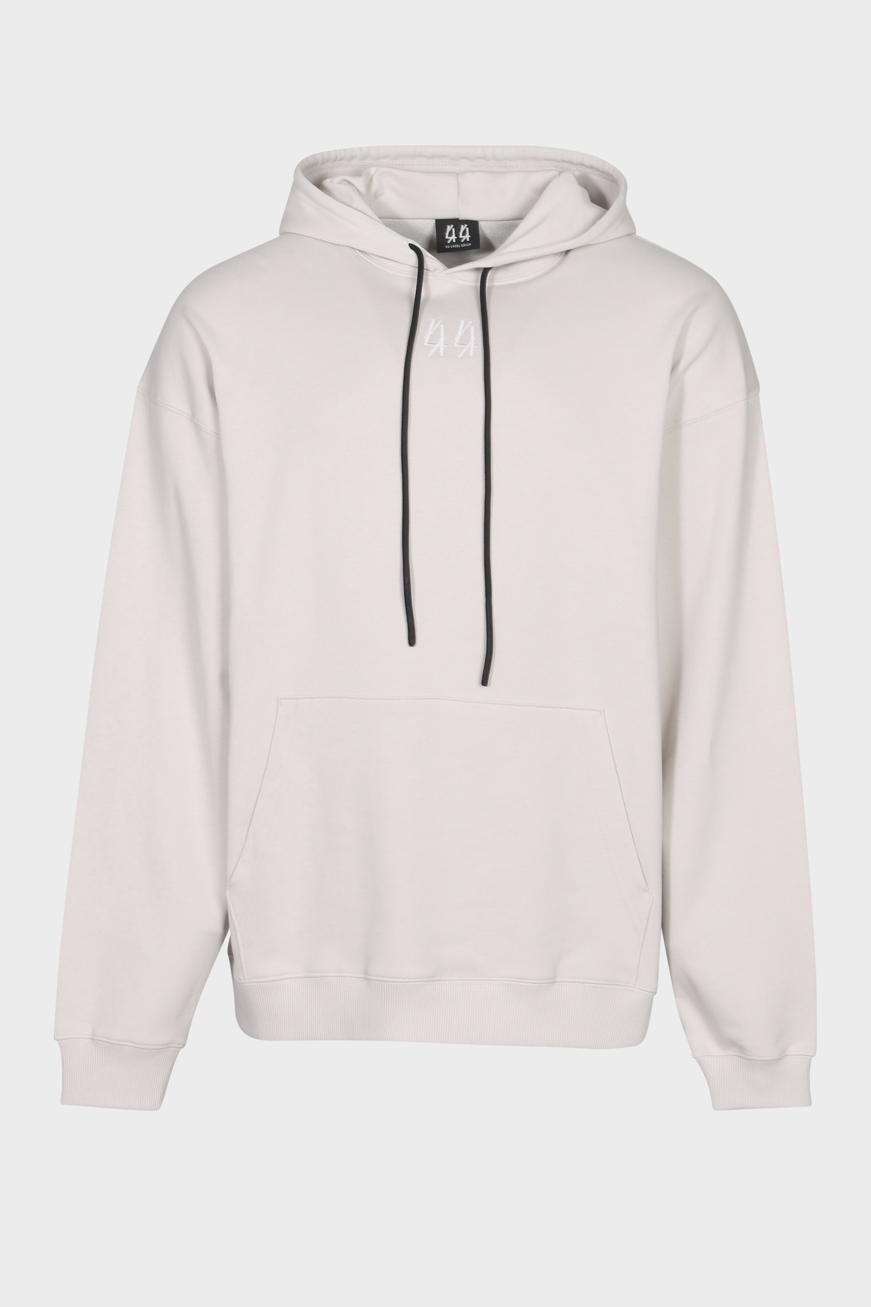 44 LABEL GROUP New Classic Hoodie in Dirty White/Black