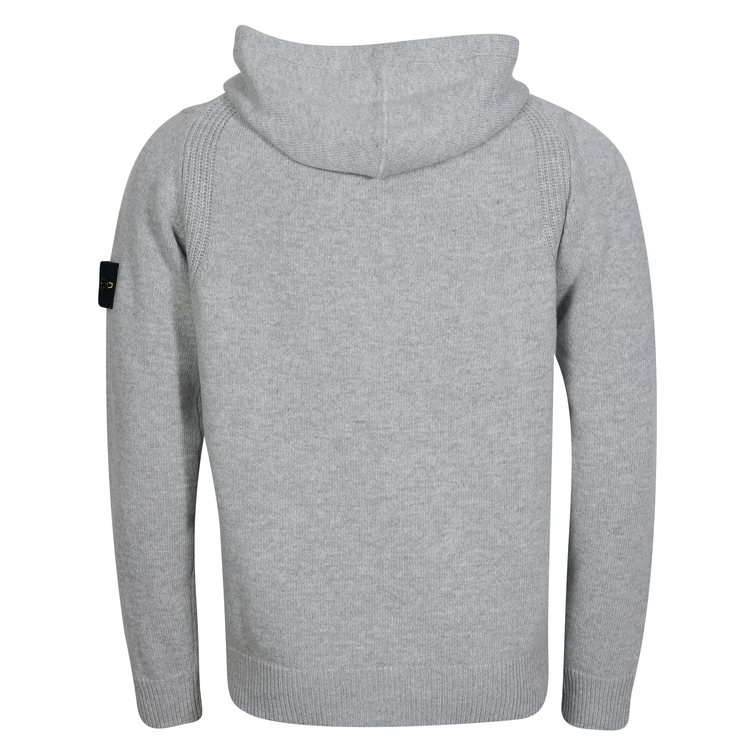 Stone Island Knit Zip Hoodie in Heathergrey