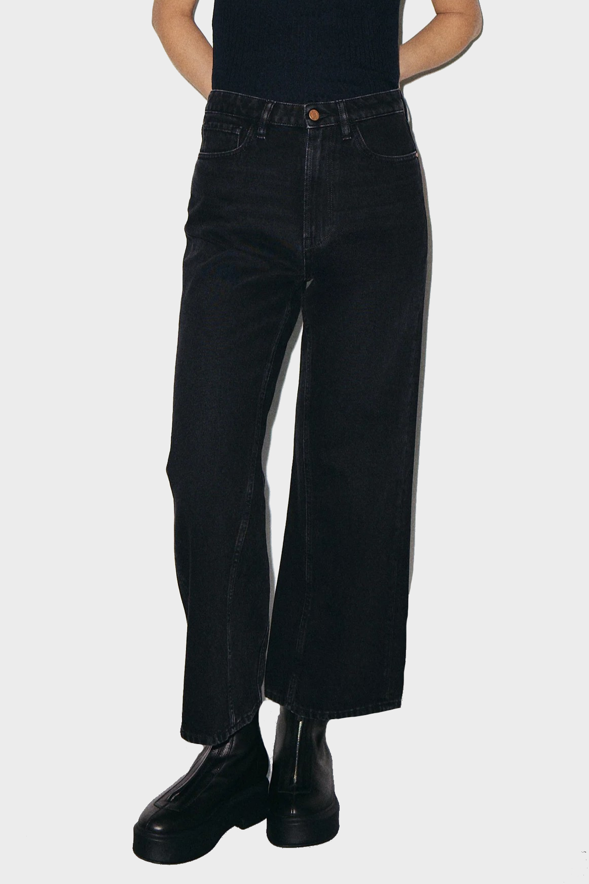 3X1 NYC Jeans Aime AII Jeans in Vintage Black