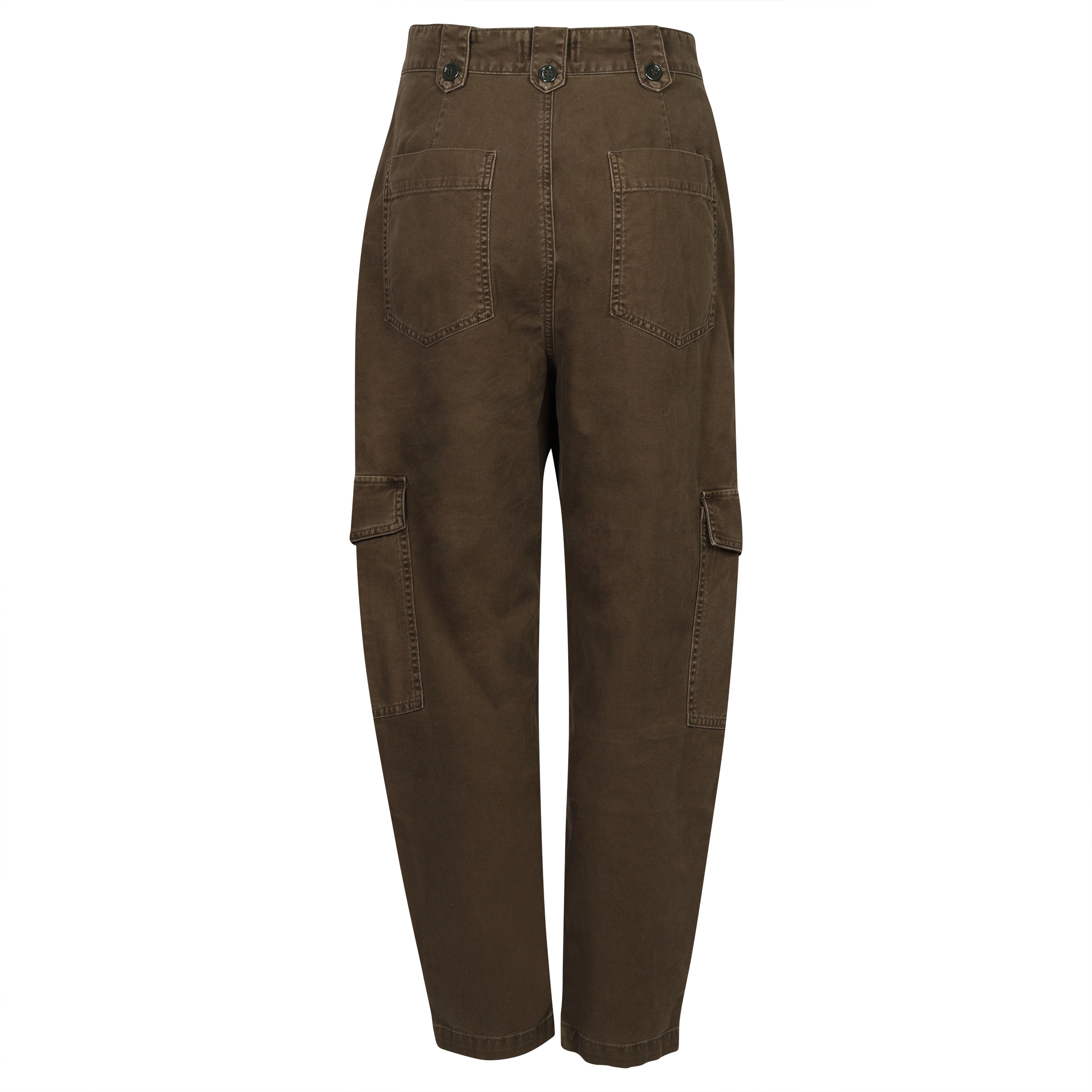 Agolde High Rise Utility Tapered Pant Mila Olive