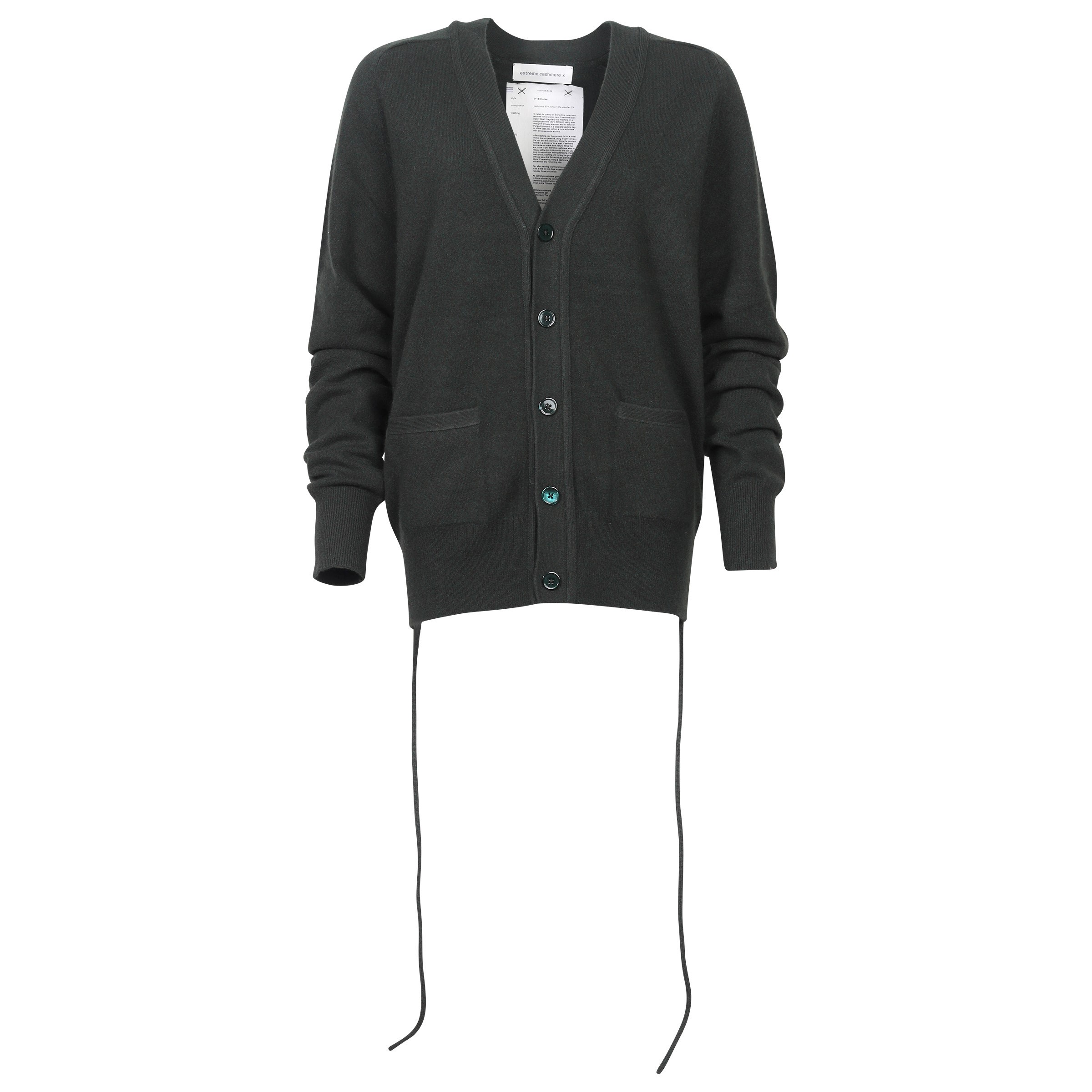 Extreme Cashmere Cardigan N°185 Feike in Bottle