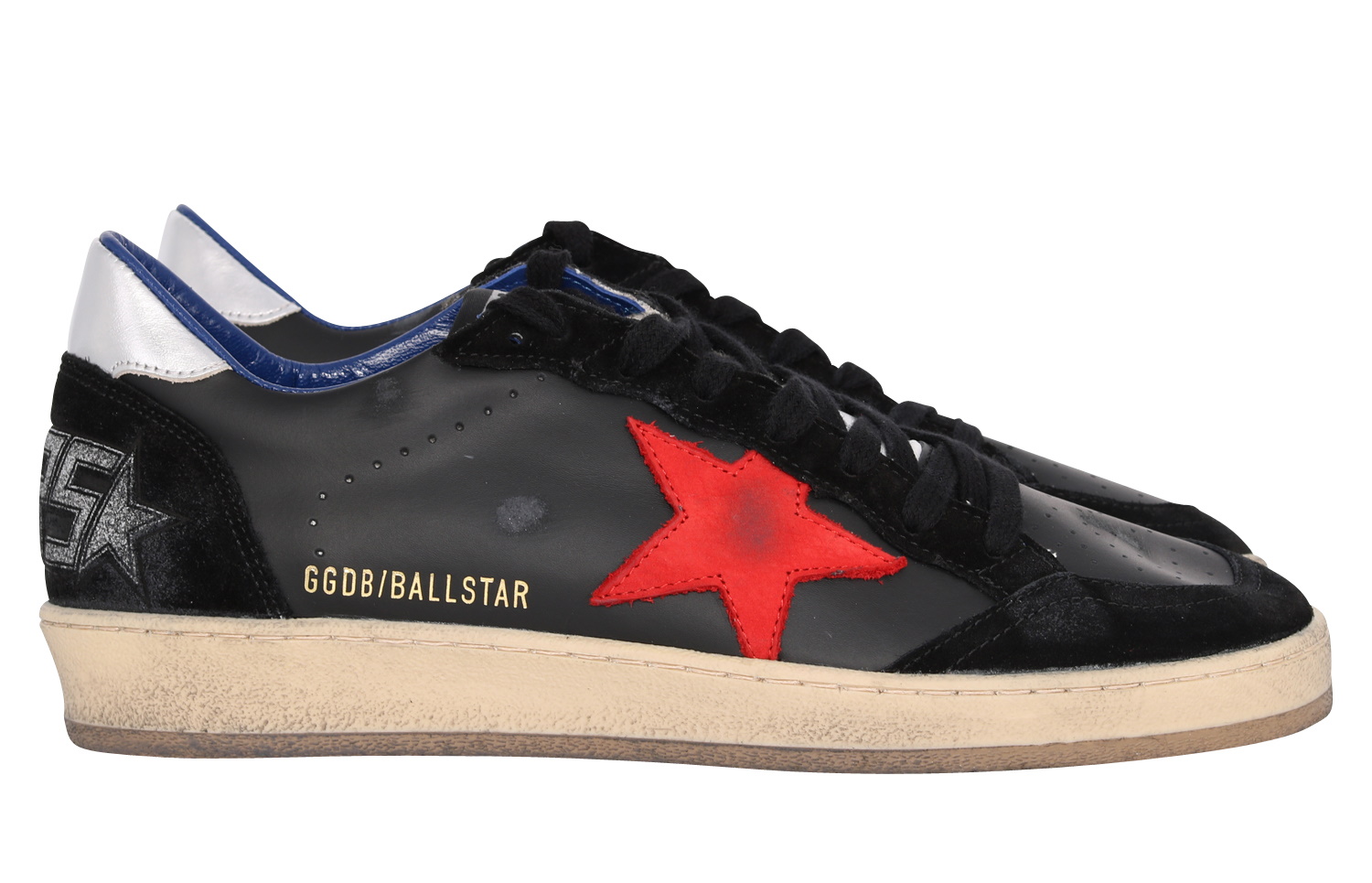 Golden Goose Sneaker Ballstar Black/Red