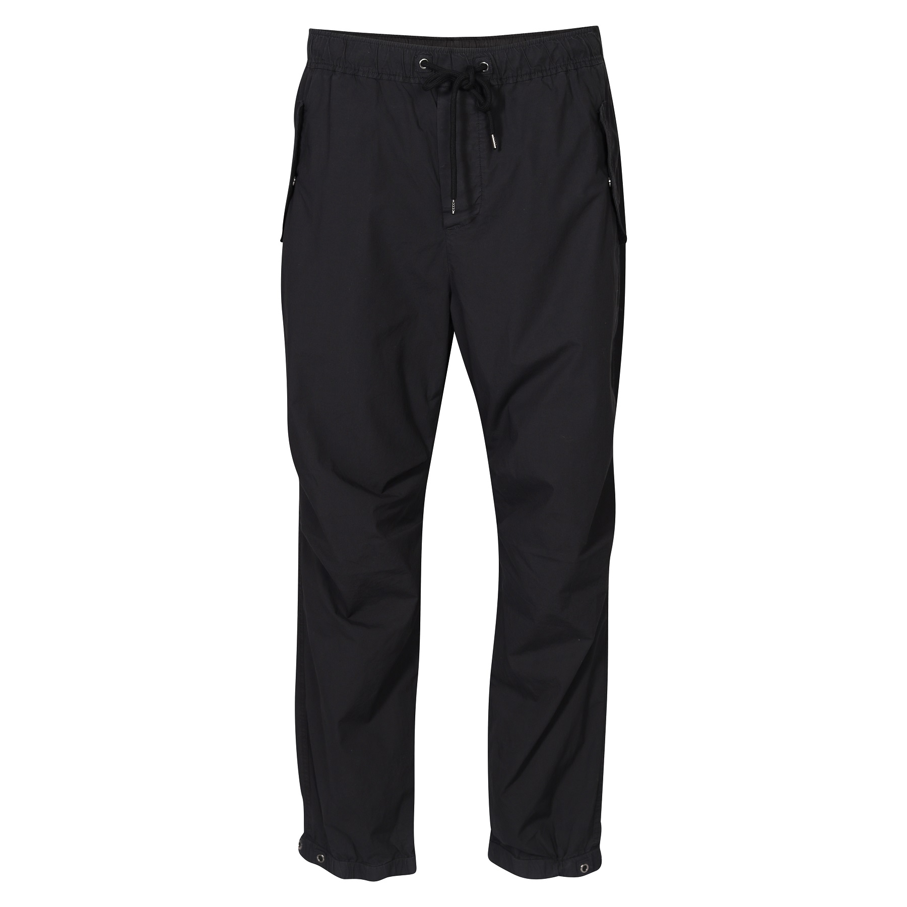 JAMES PERSE Stretch Supima Flight Pant in Black 3/ L