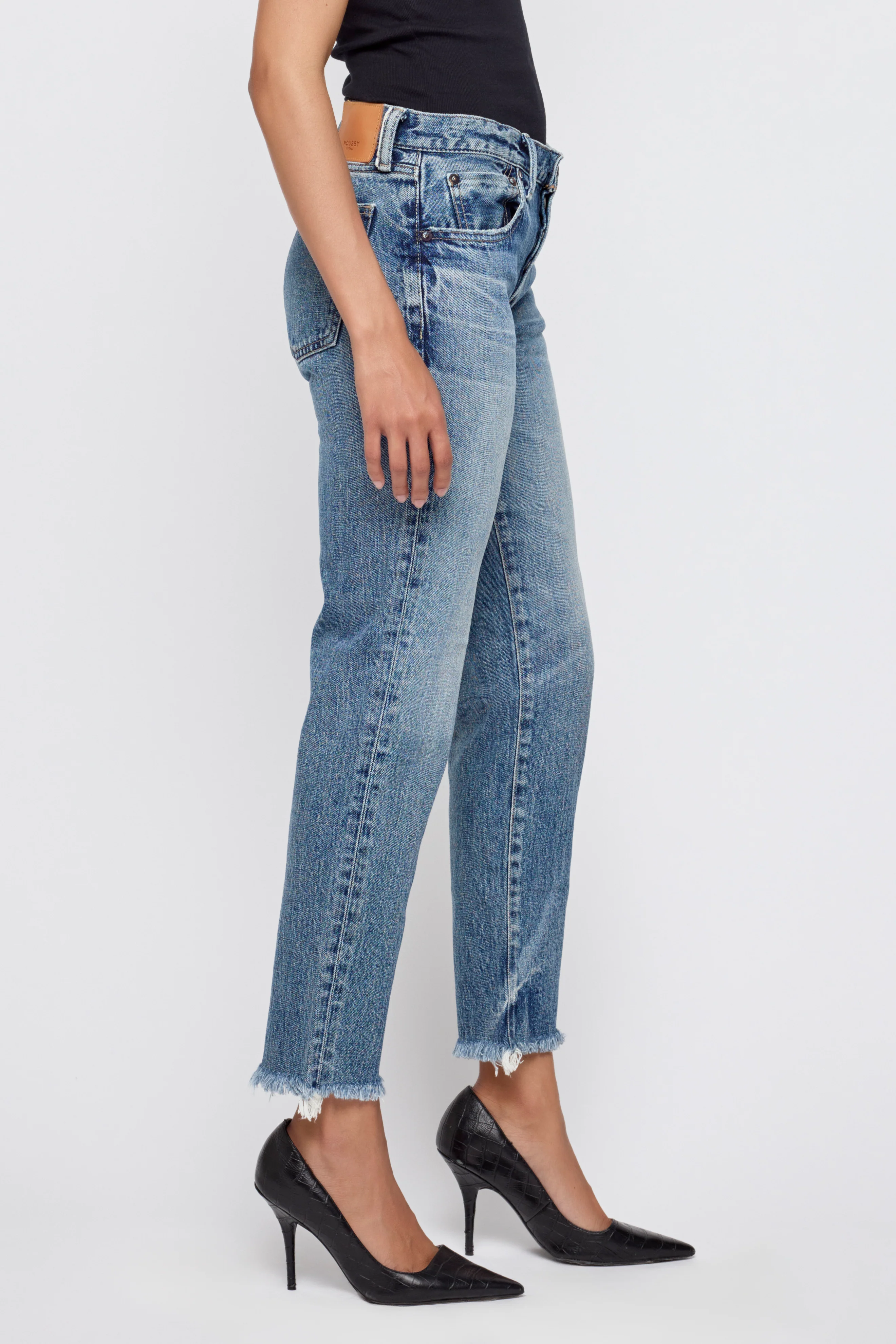 MOUSSY VINTAGE Jeans Tapered in Riverside Wash