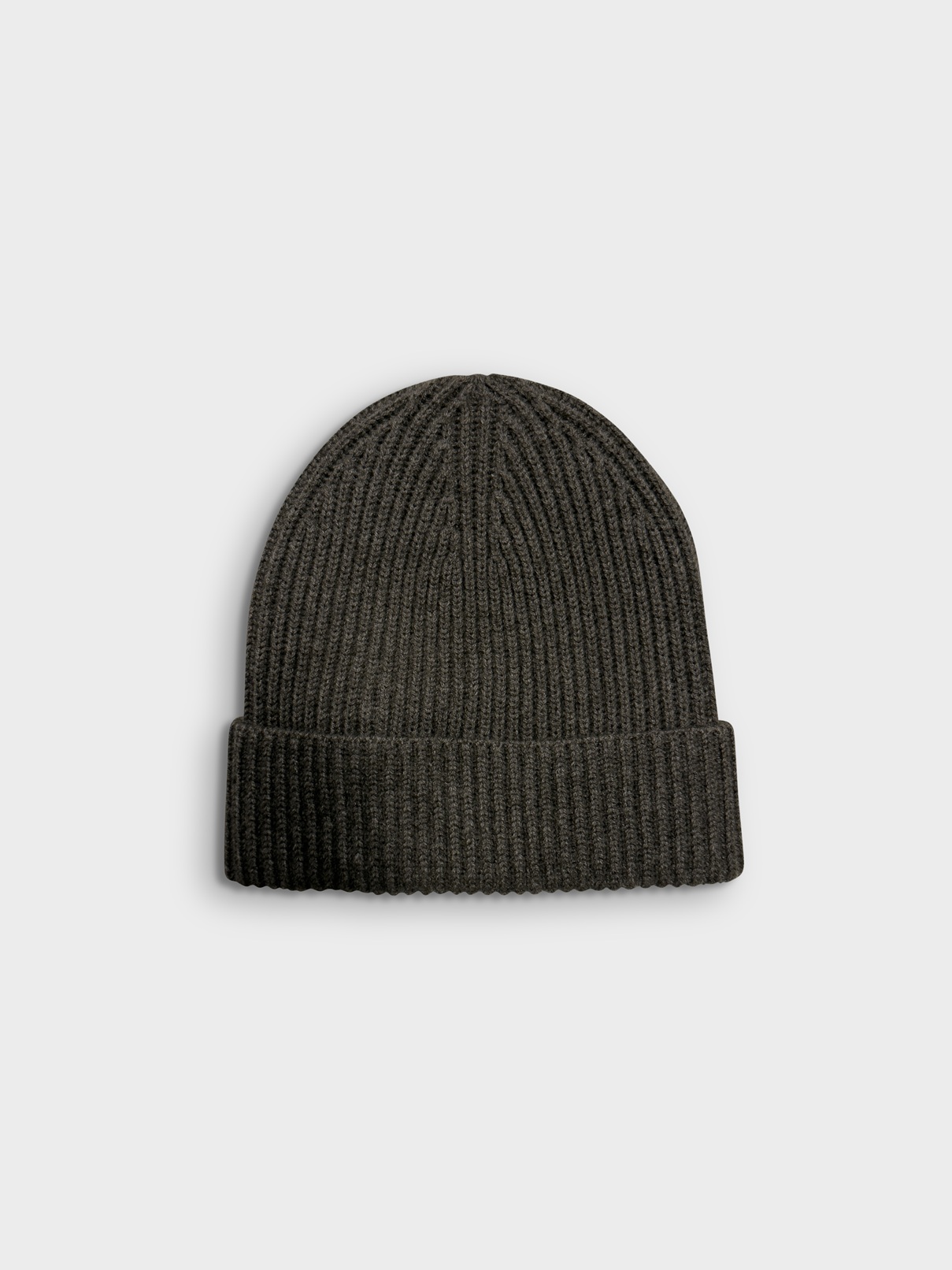 FLONA Cashmere Beanie in Taupe