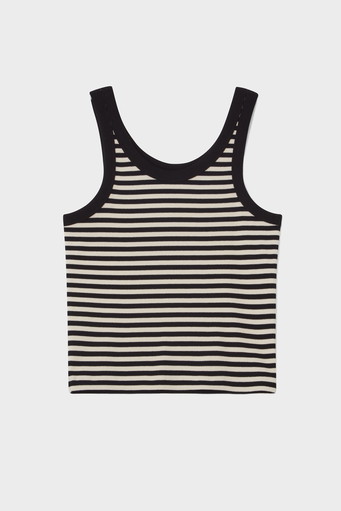 DAGMAR Striped Ribbed Tank Top 