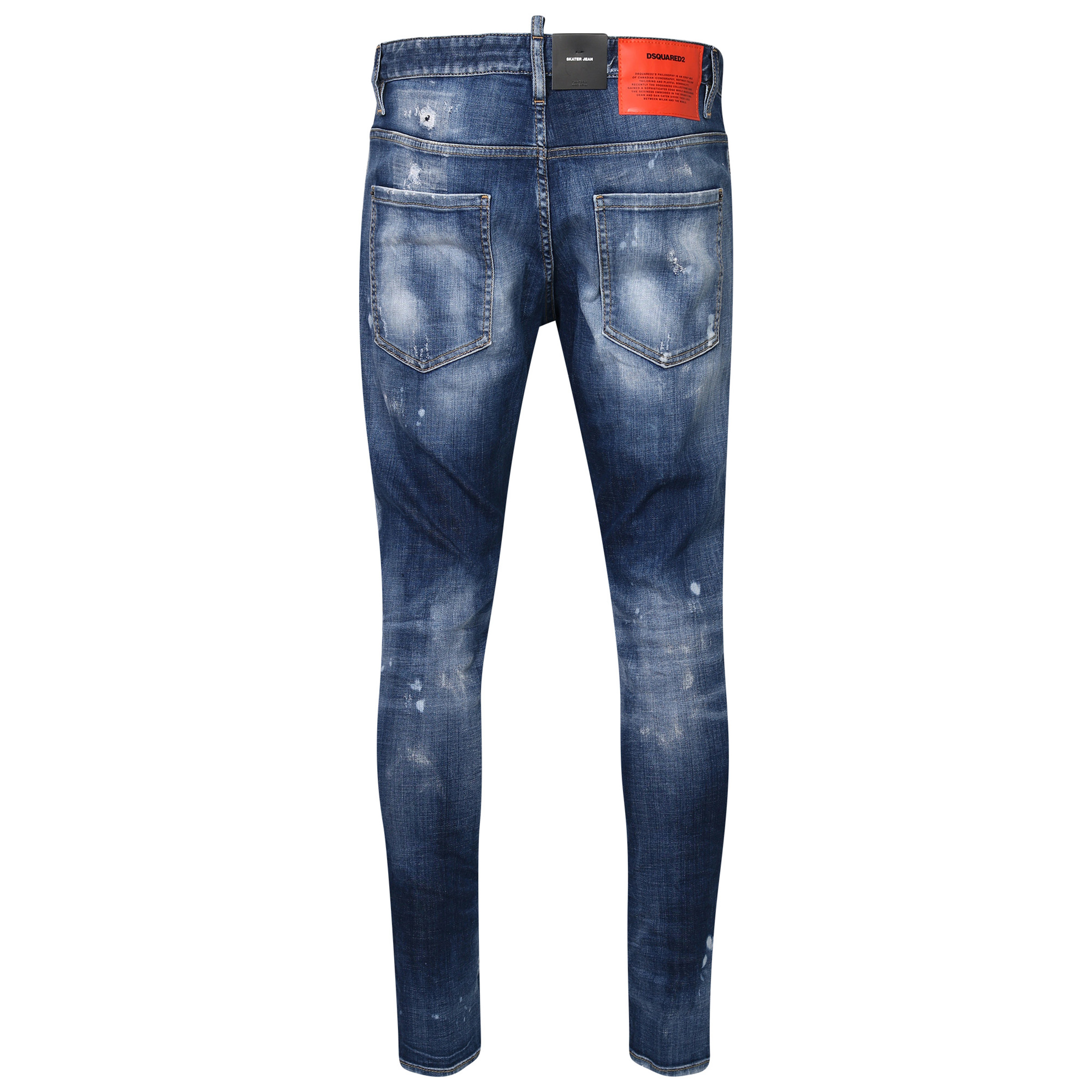 Dsquared Jeans Skater Blue Washed