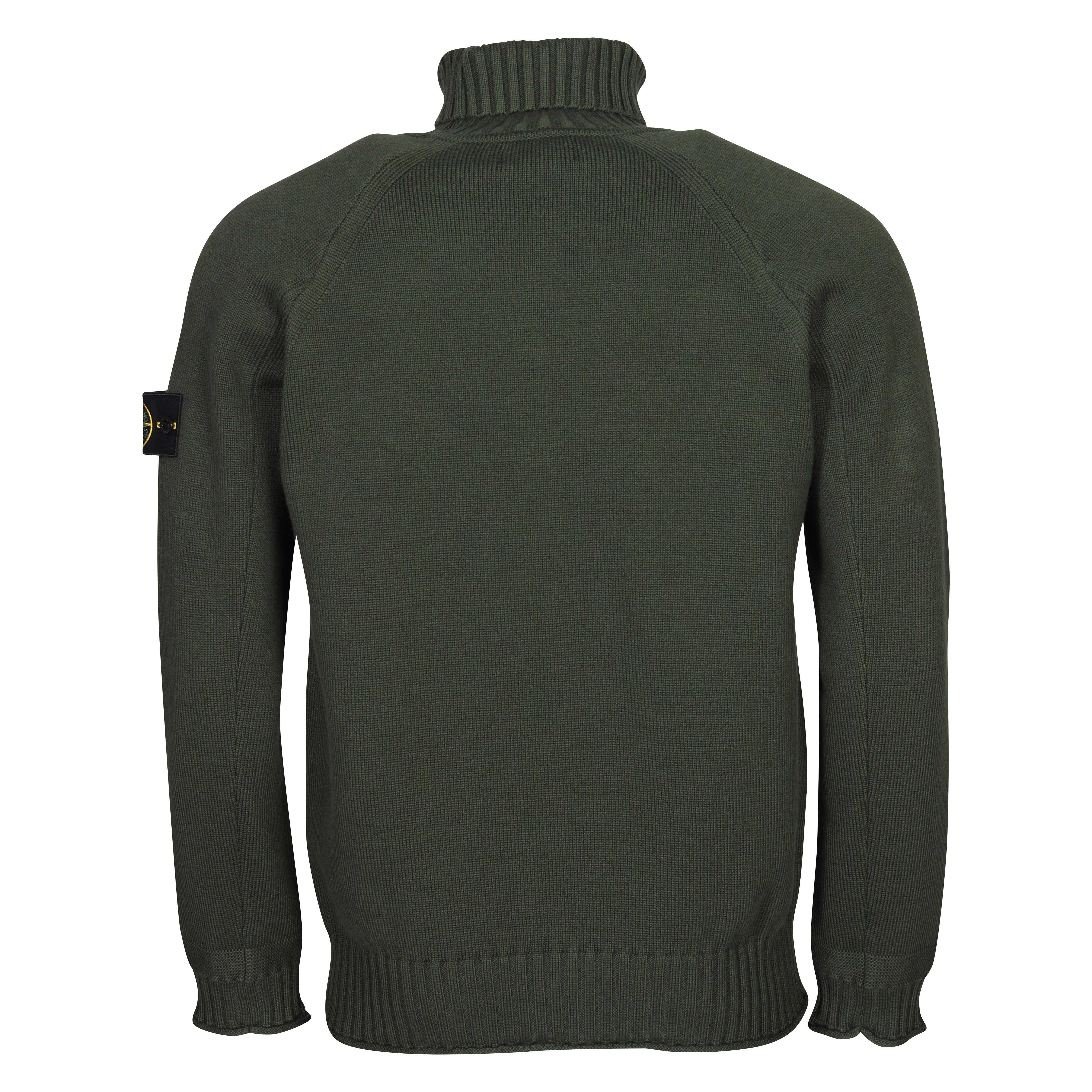 Stone Island Rollneck Pullover in Olive