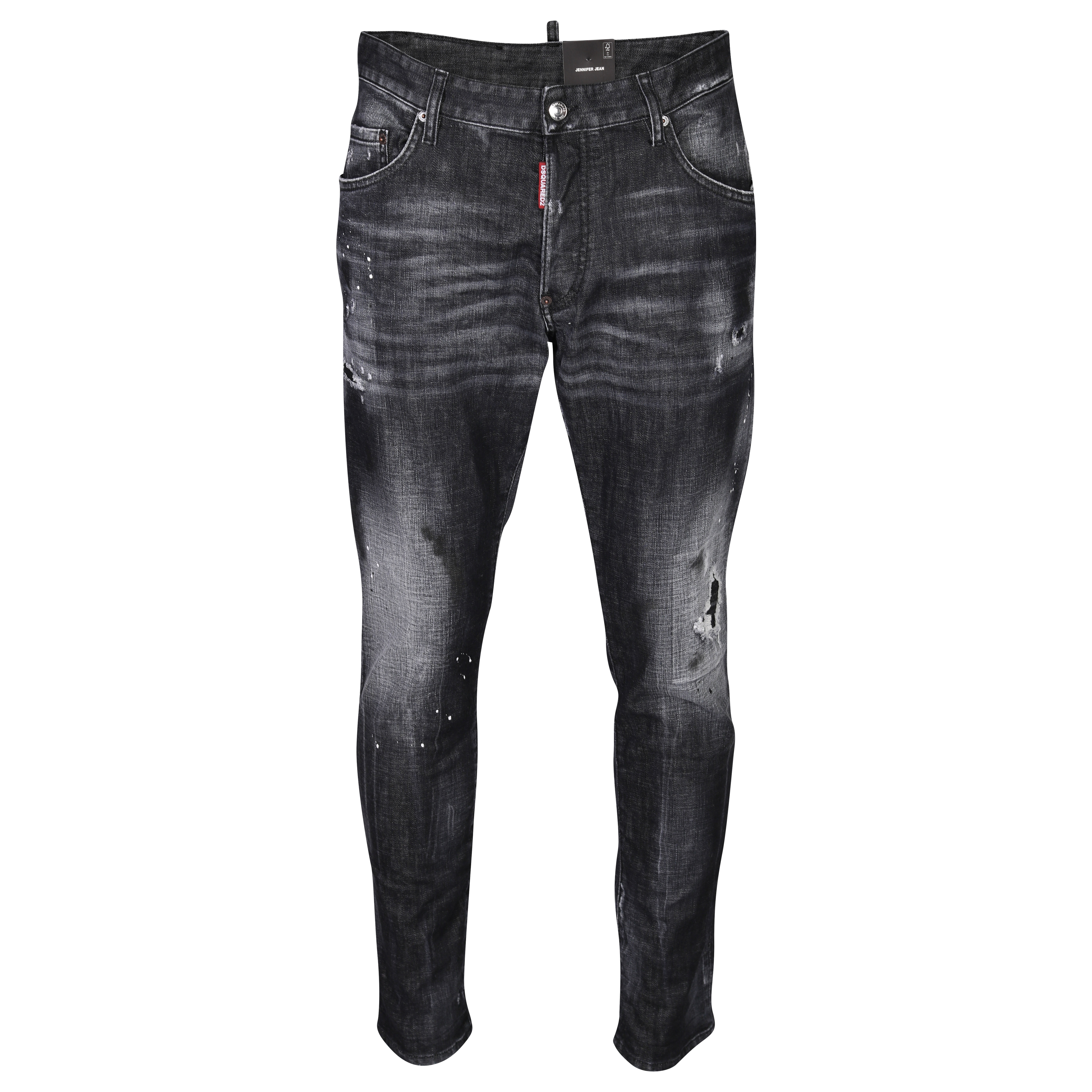 Dsquared Skater Jean in Black Wash
