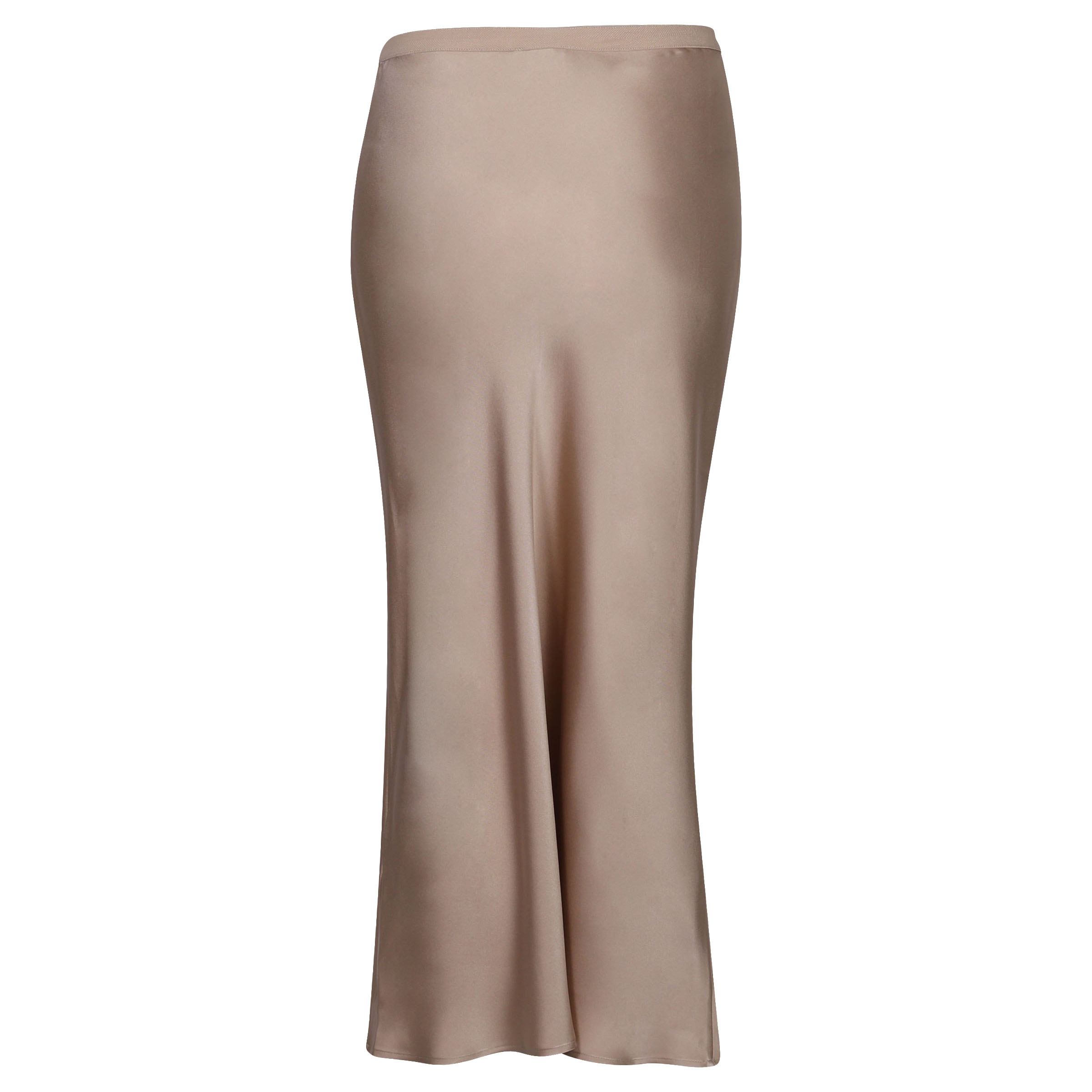 Anine Bing Silk Skirt Bar Beige M