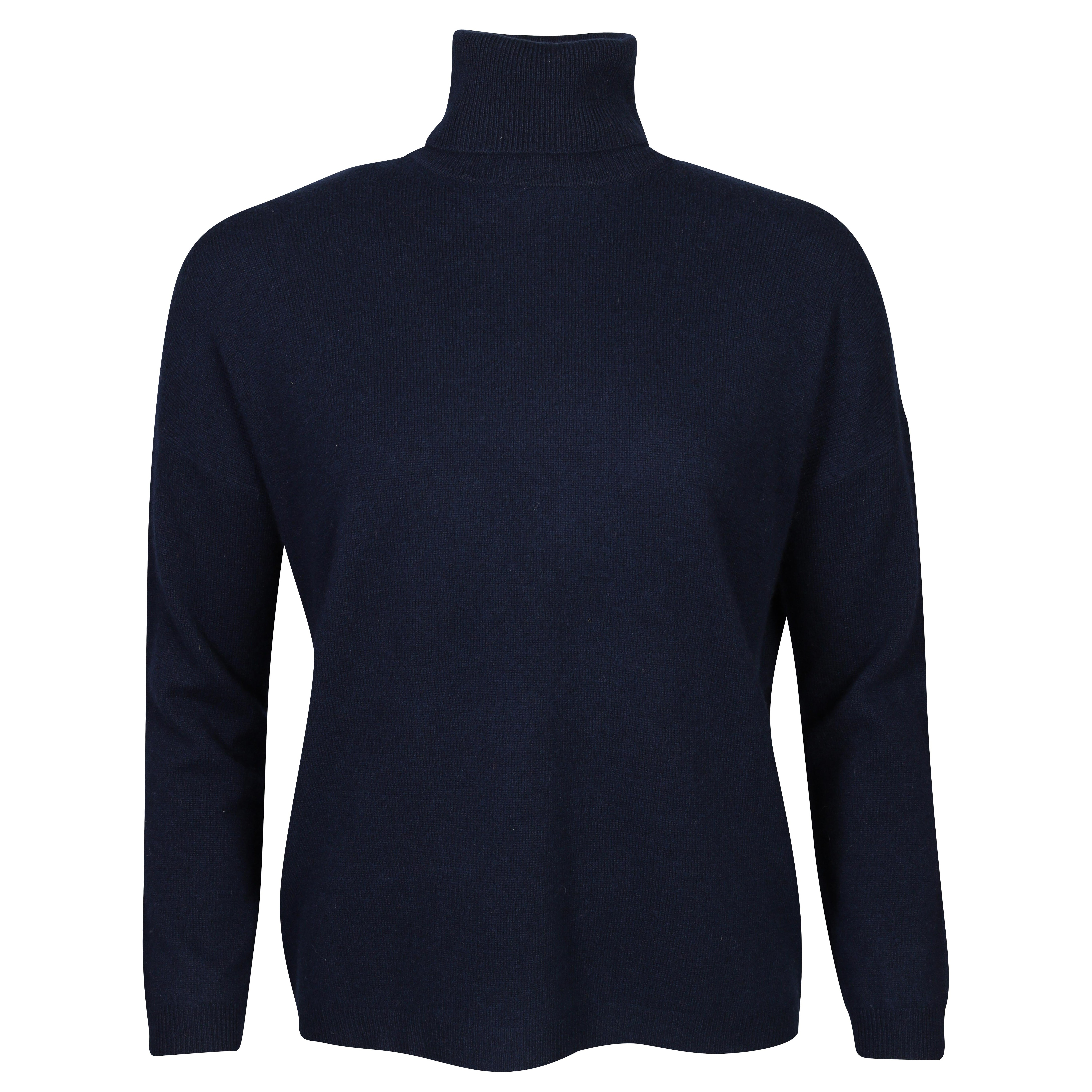 Absolut Cashmere Ambre Turtle Neck in Nuit XS