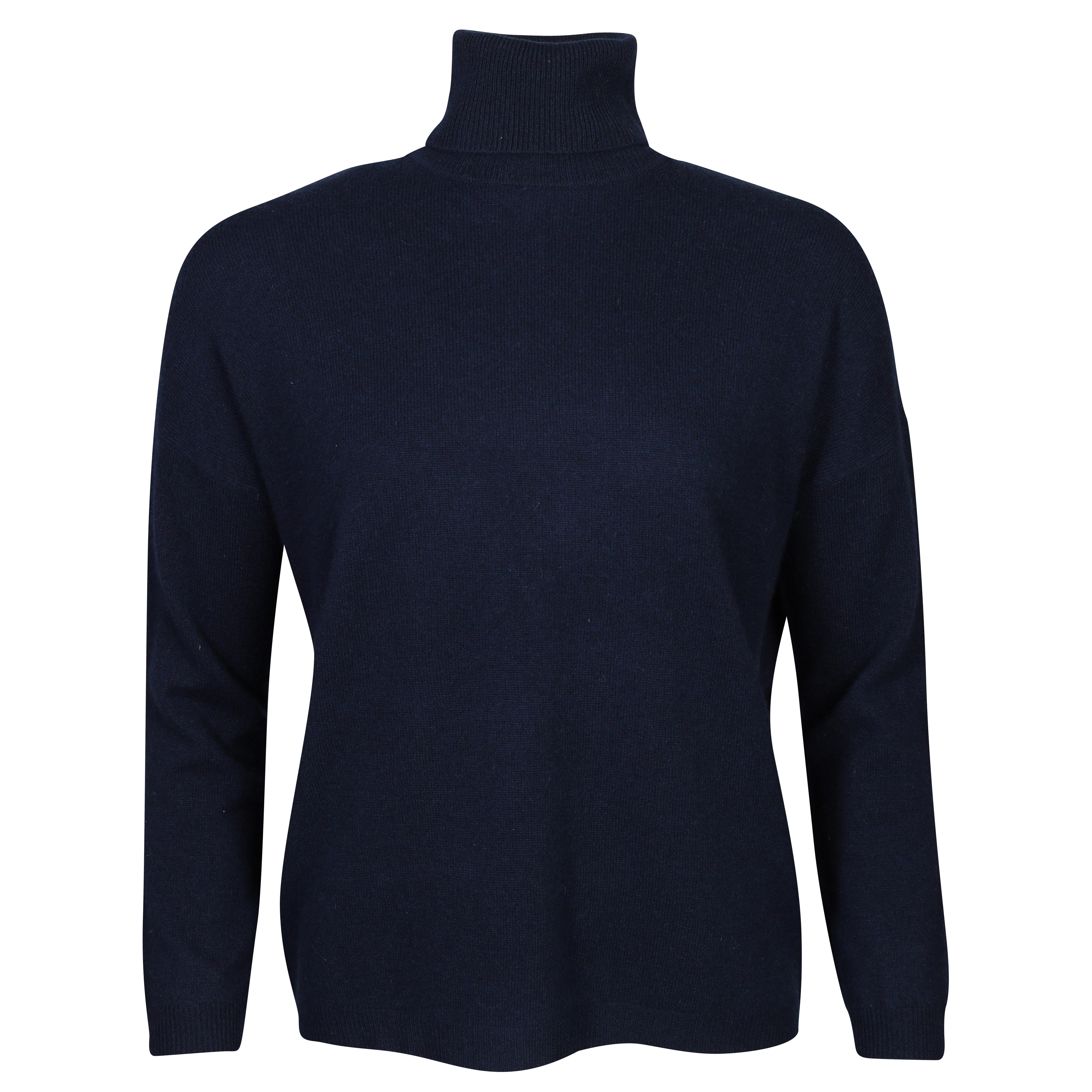 Absolut Cashmere Ambre Turtle Neck in Nuit L