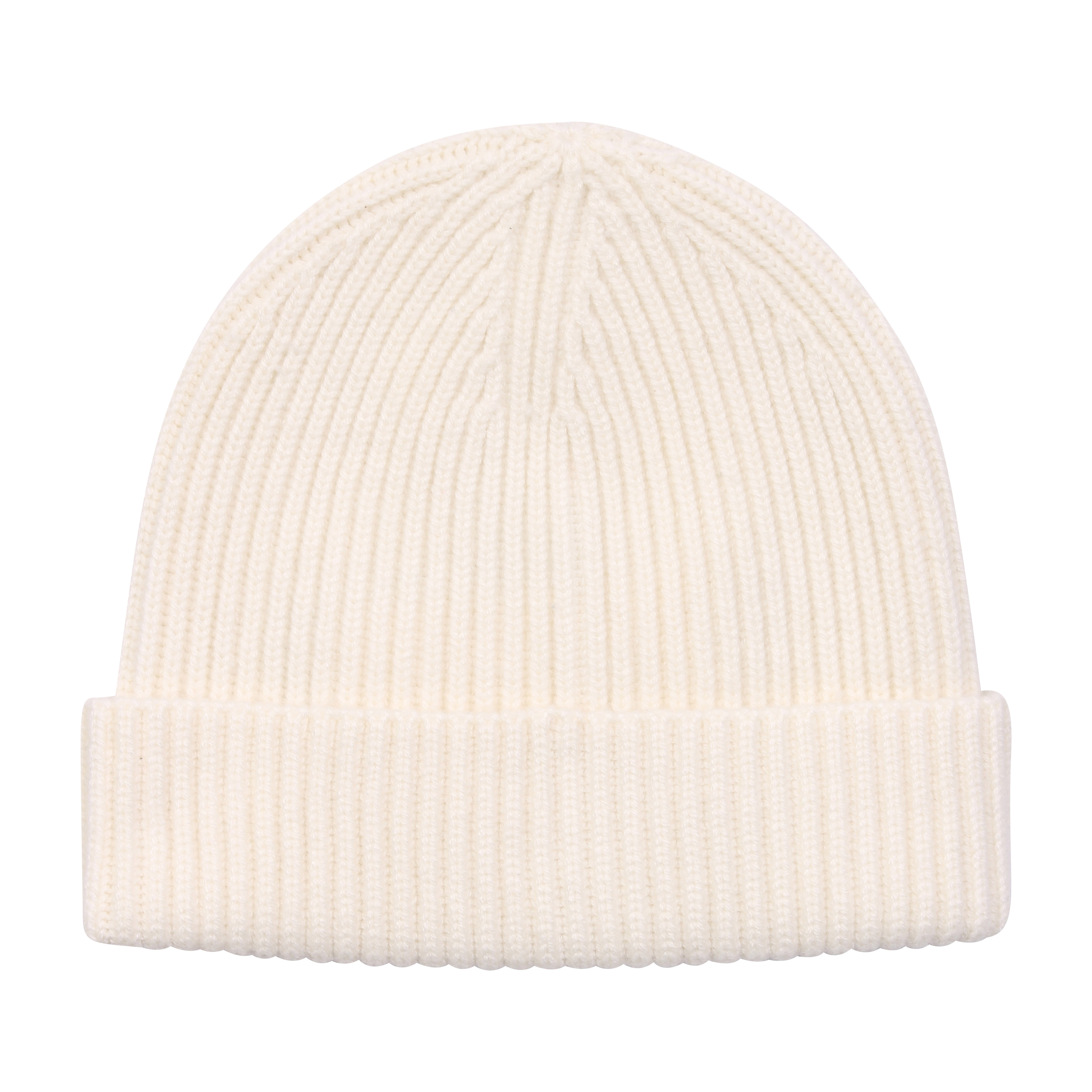 Flona Cashmere Cap in Offwhite