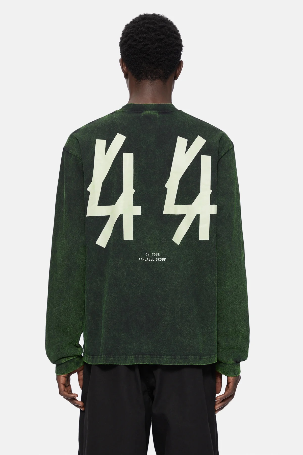 44 LABEL GROUP Overdied Solar Longsleeve in Green 2XL