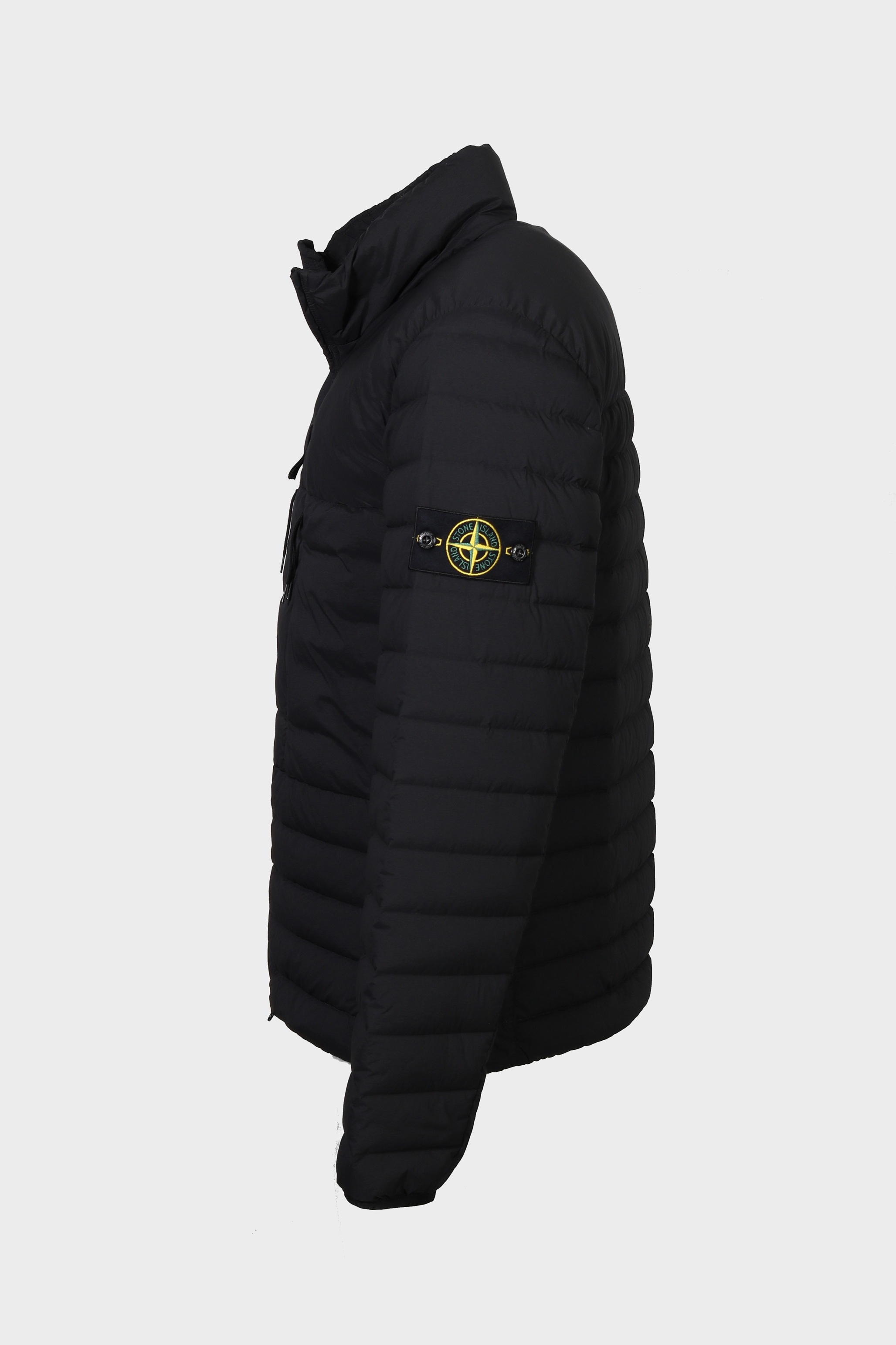 STONE ISLAND Light Down Jacket in Black