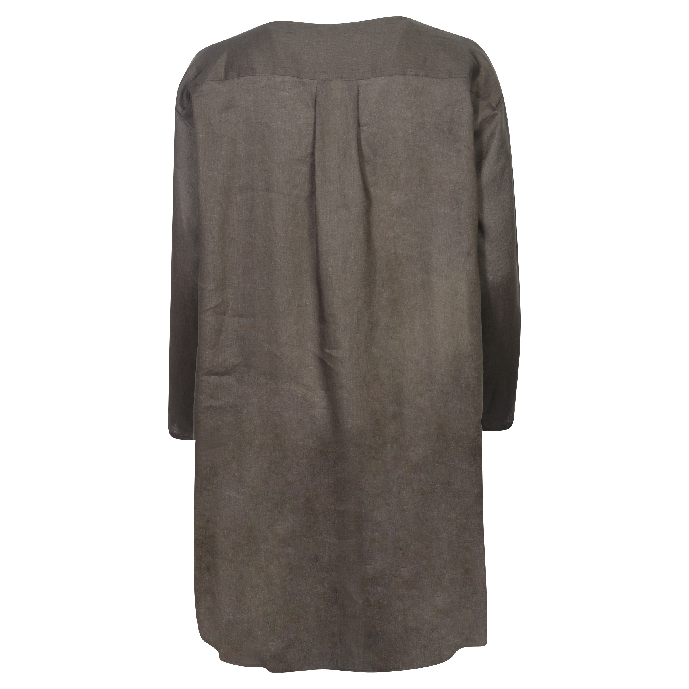 Sophie Linen Shirt Ope Olive