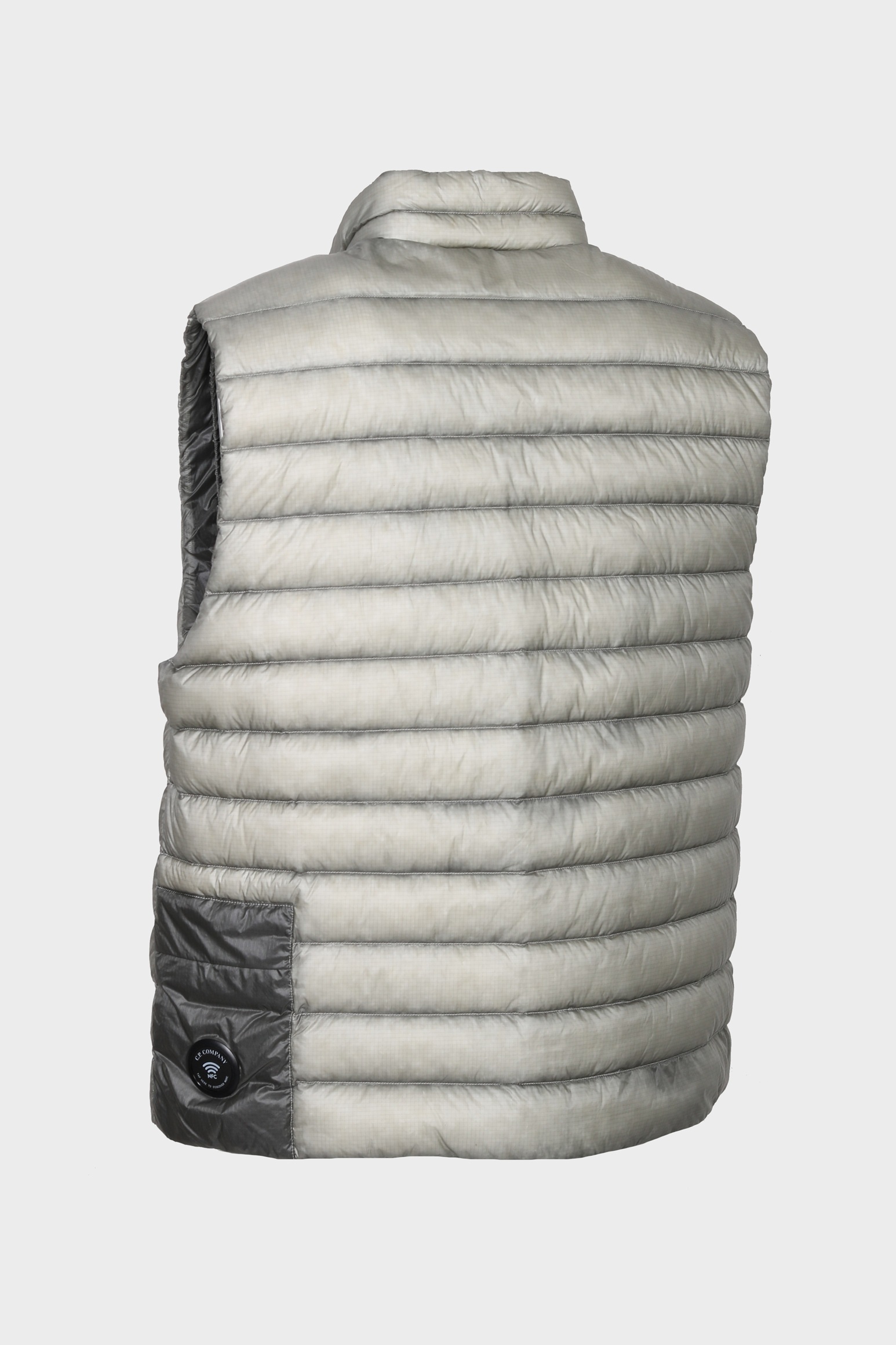 C.P. COMPANY D.D. Shell Down Vest in Flint Grey