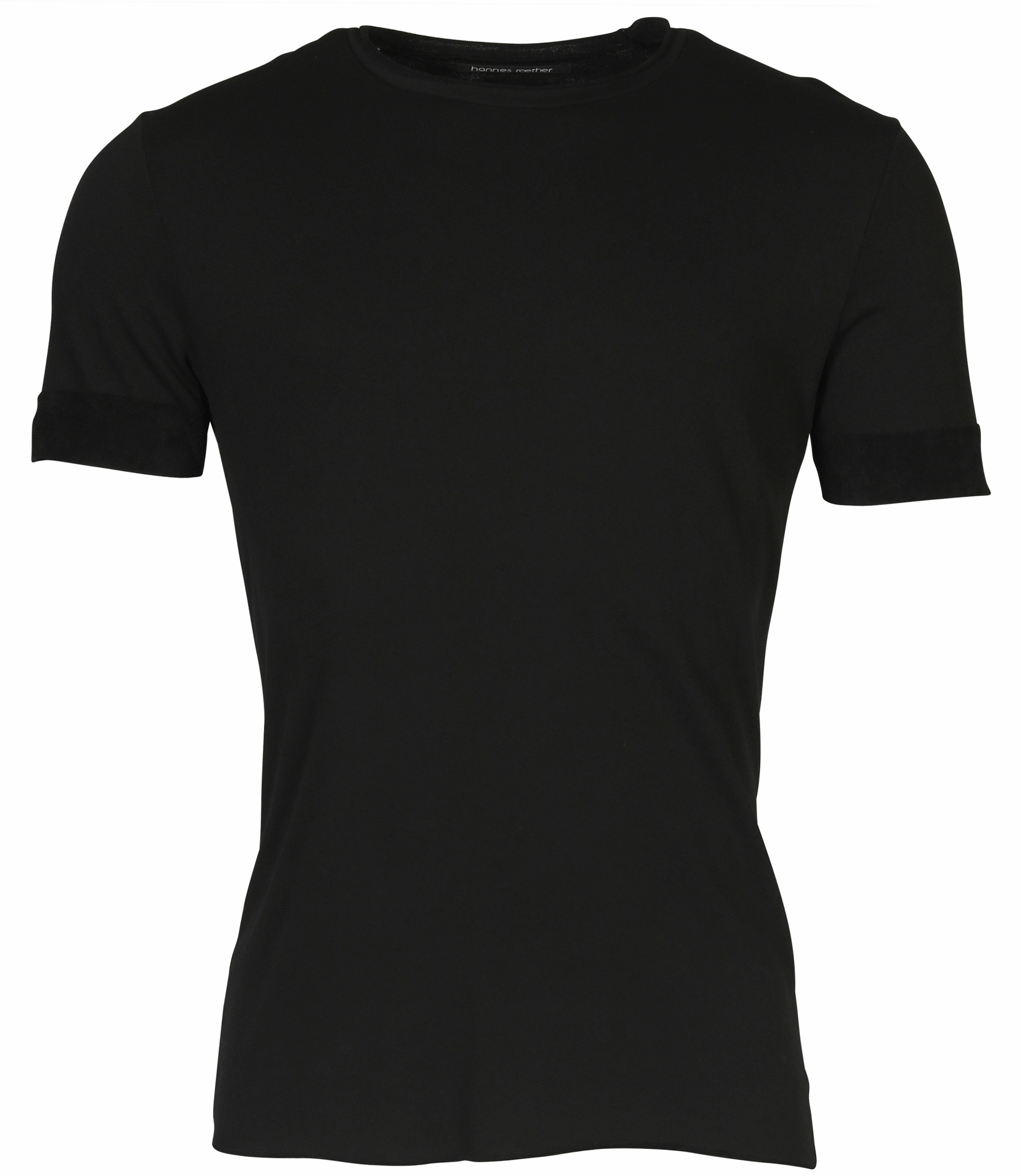Hannes Roether T-Shirt Black Terry