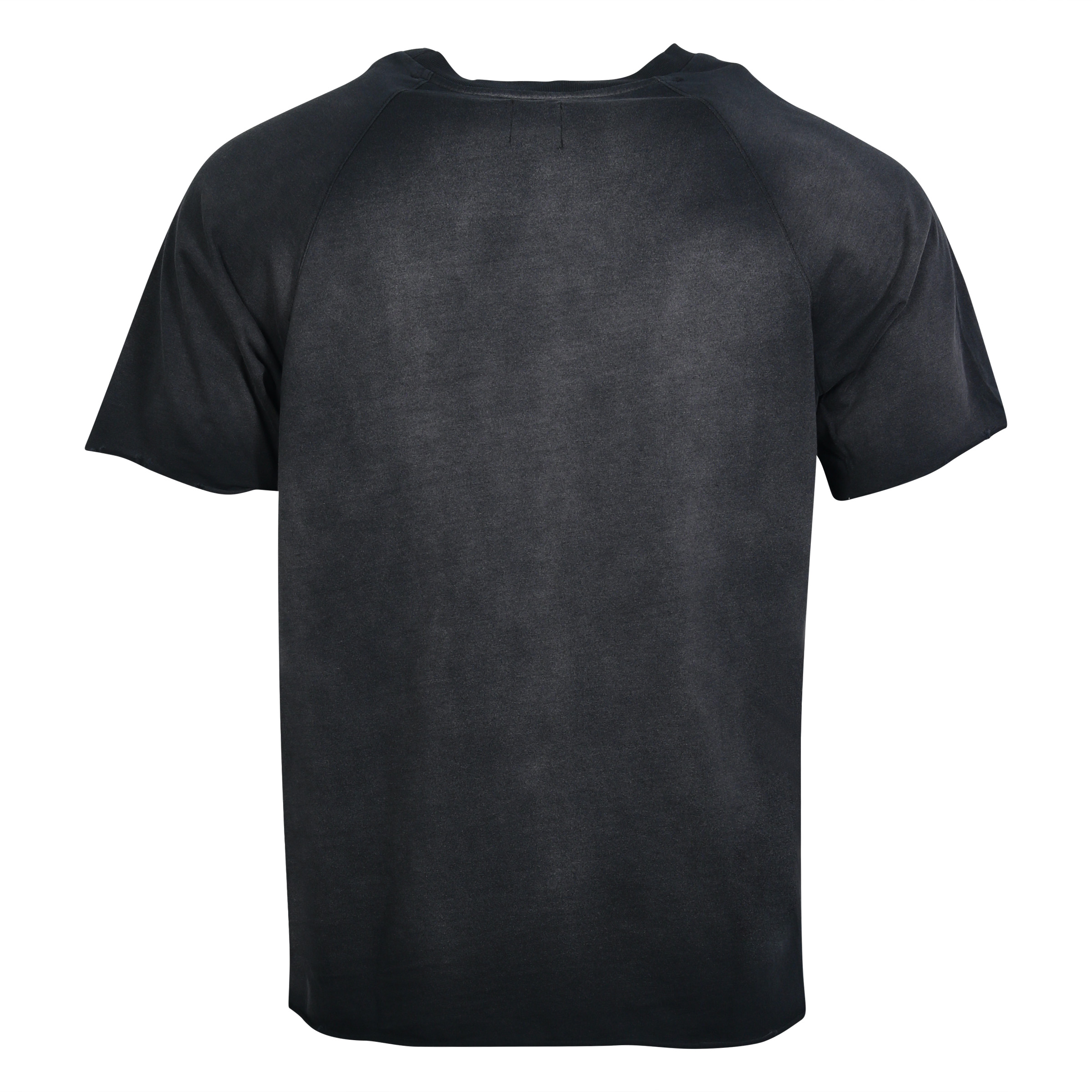 Unisex Alchemist Lincoln Baseball T-Shirt in Washed Black/Ecru