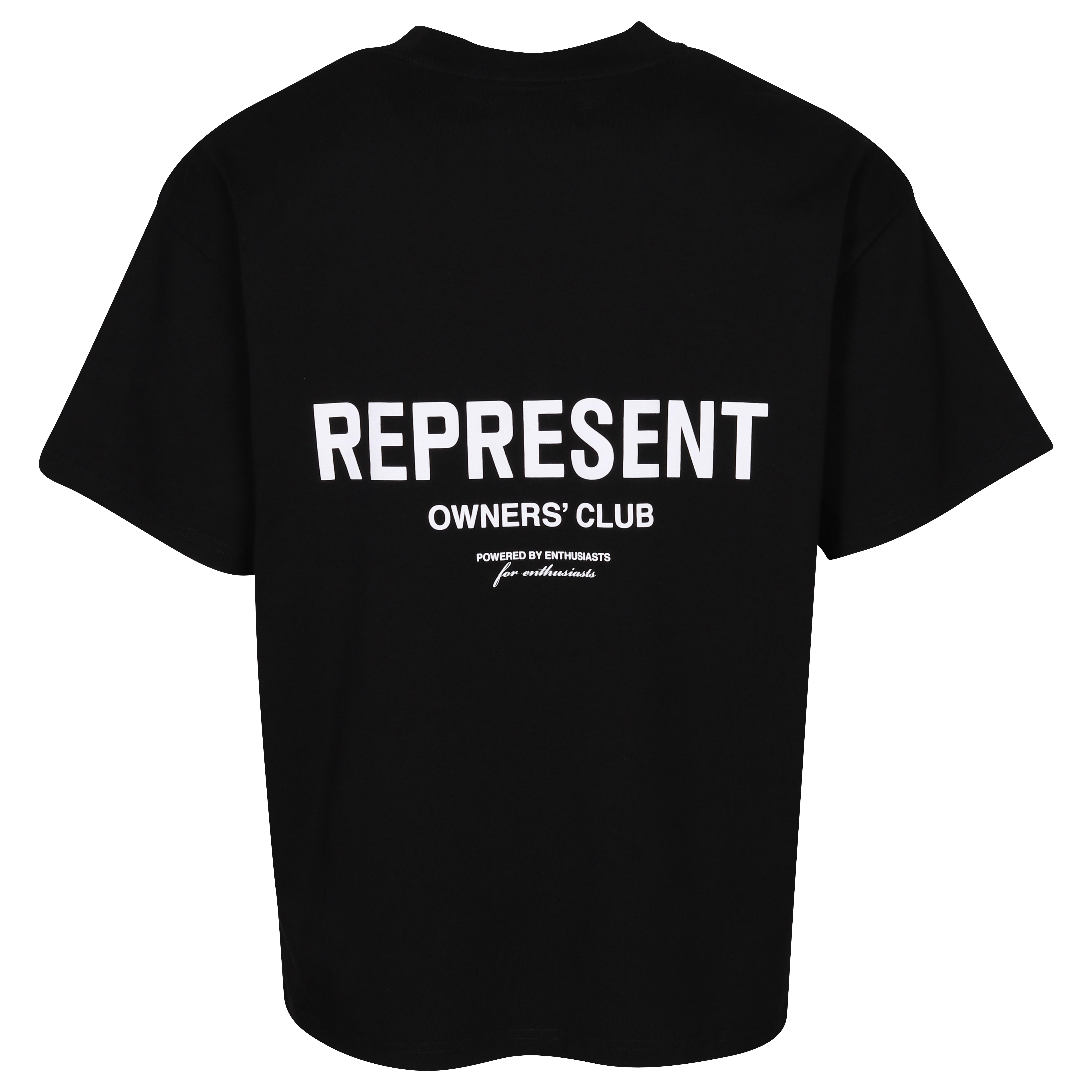 Represent Owners Club T-Shirt in Black