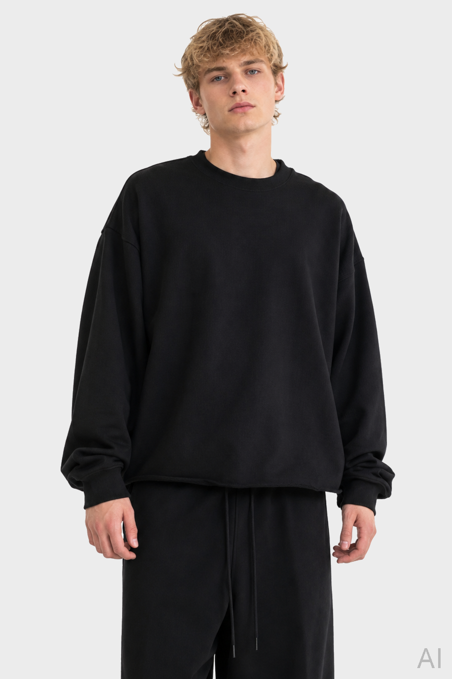 YOU MUST CREATE Studio Sweatshirt in Black S