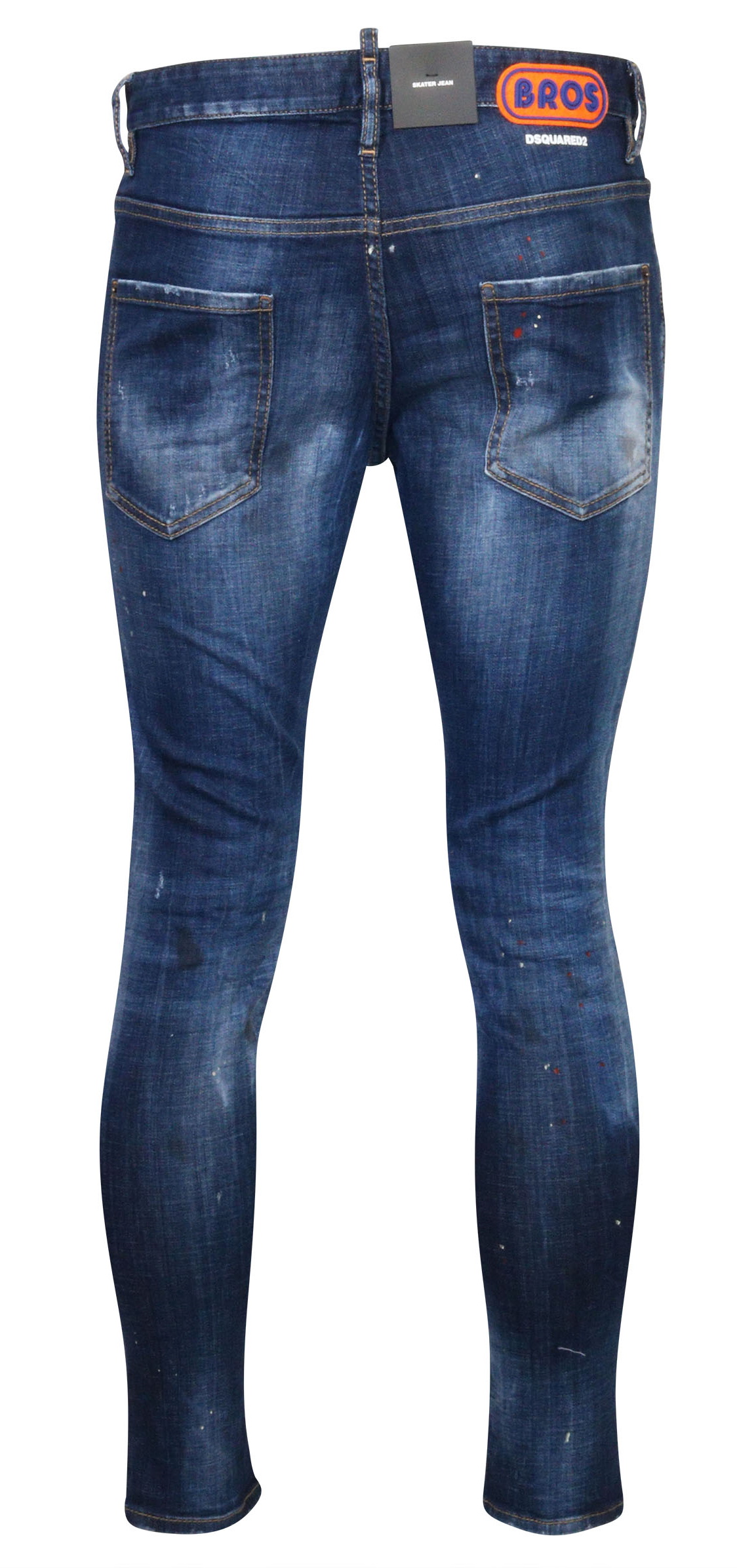 Dsquared Skater Jeans Blue Washed