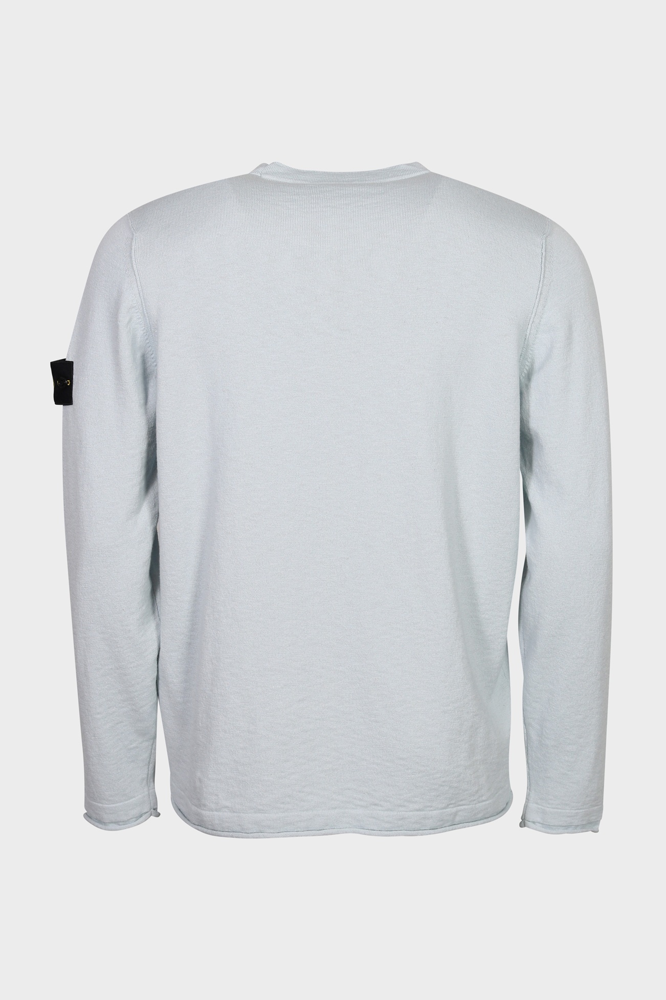 STONE ISLAND Summer Knit Pullover in Light Blue