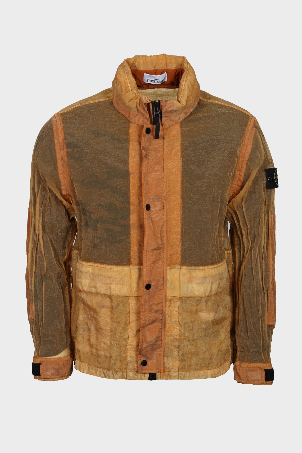 STONE ISLAND Mesh Jacket in Curry