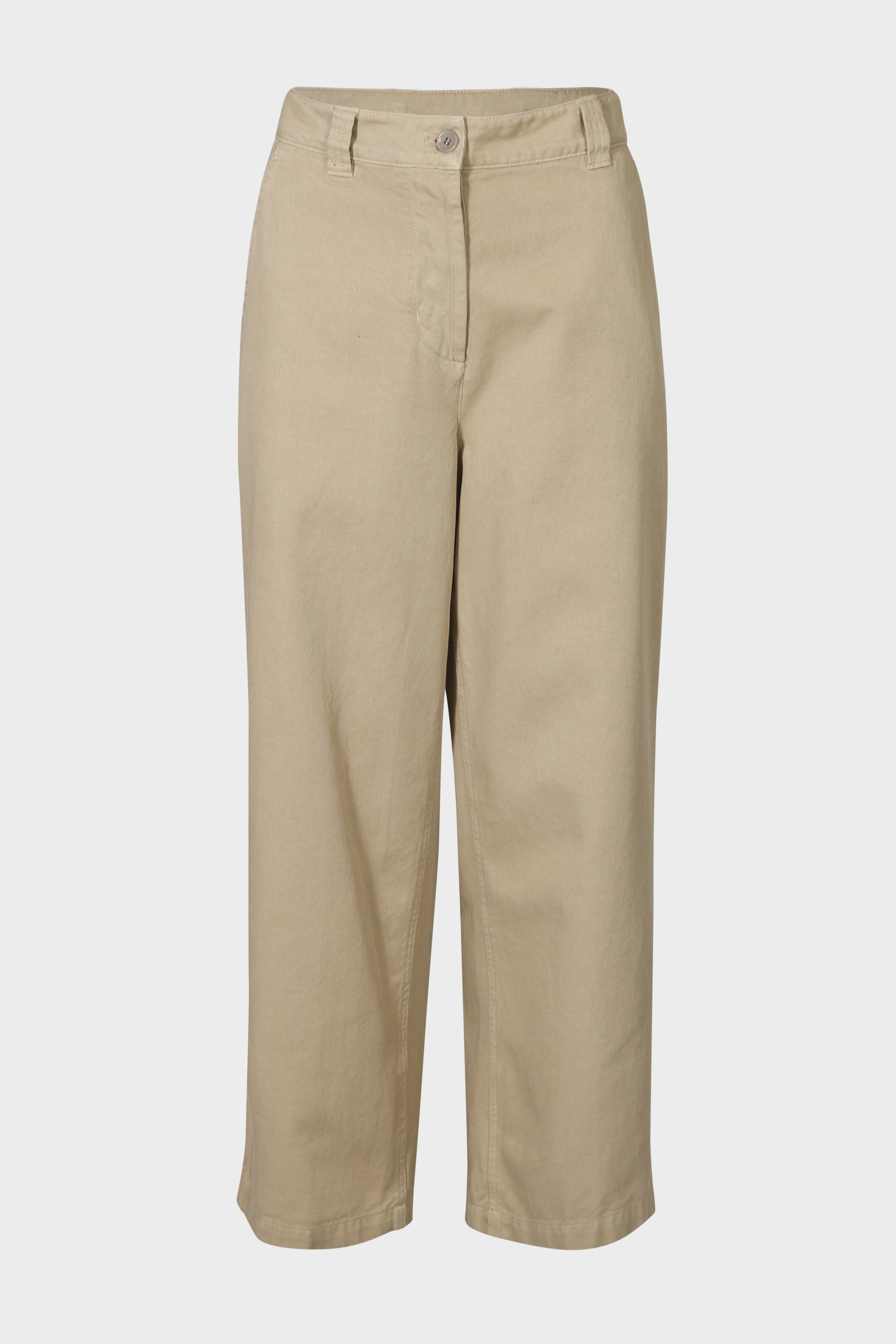 ASPESI Cotton Pant in Khaki IT42 / DE36