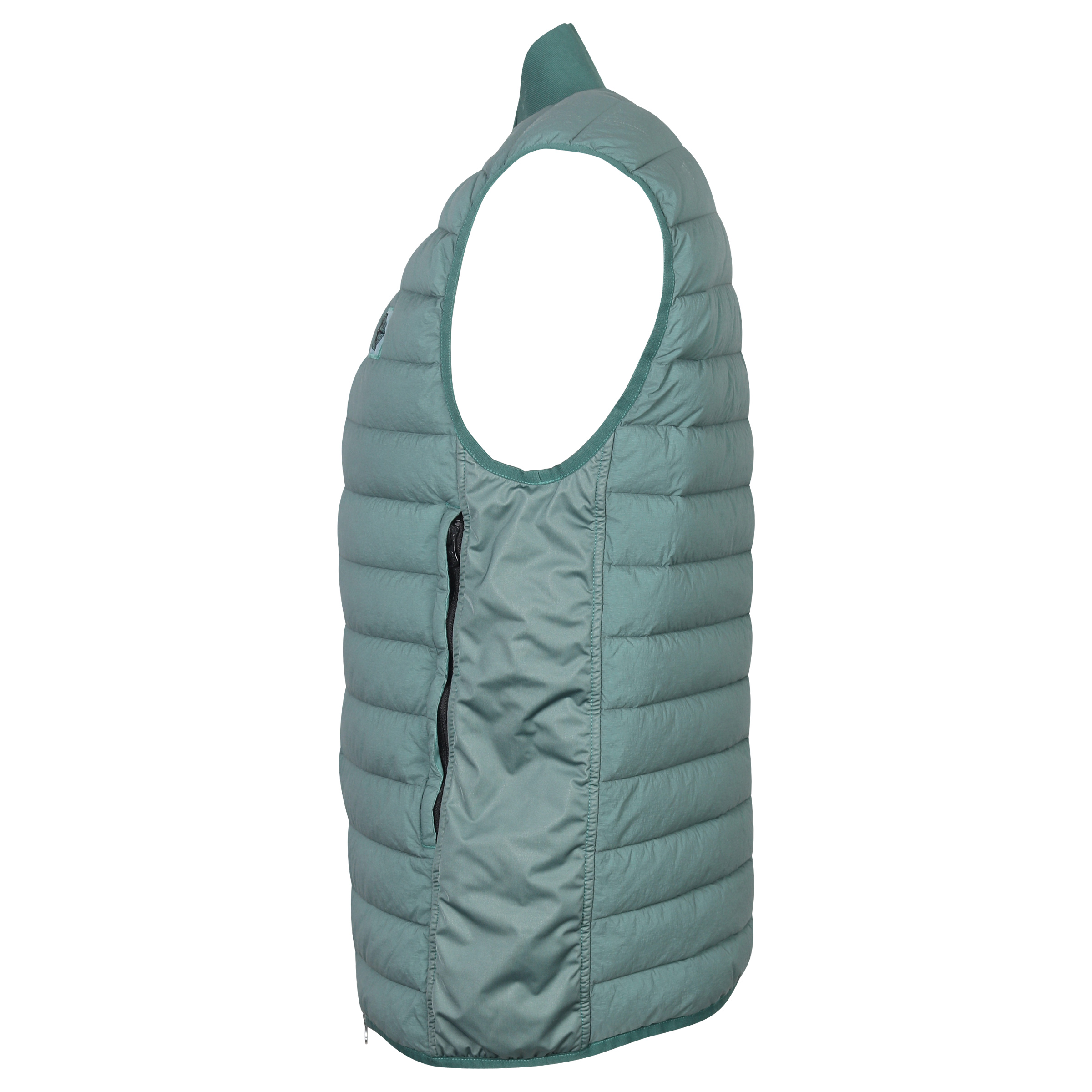 Stone Island Real Down Vest Petrol