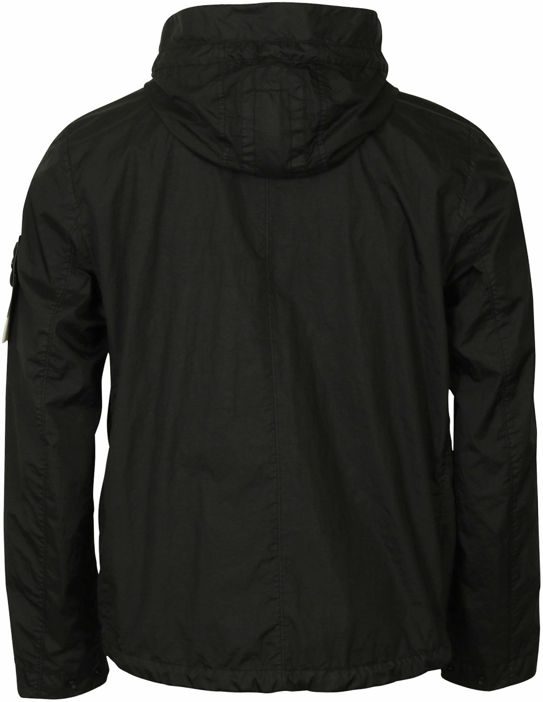 Stone Island Hooded Jacket Black M