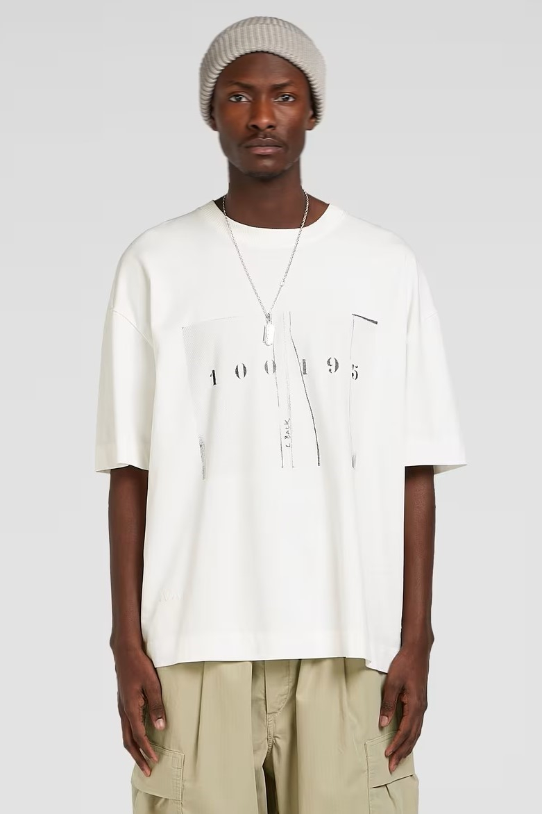 APPLIED ART FORMS 100195 OversizeT-Shirt in Light Ecru