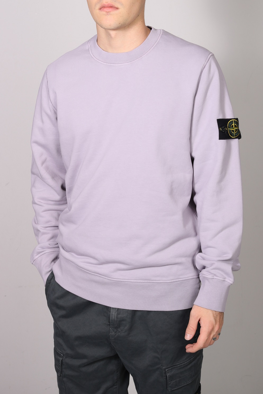 STONE ISLAND Sweatshirt in Lavender