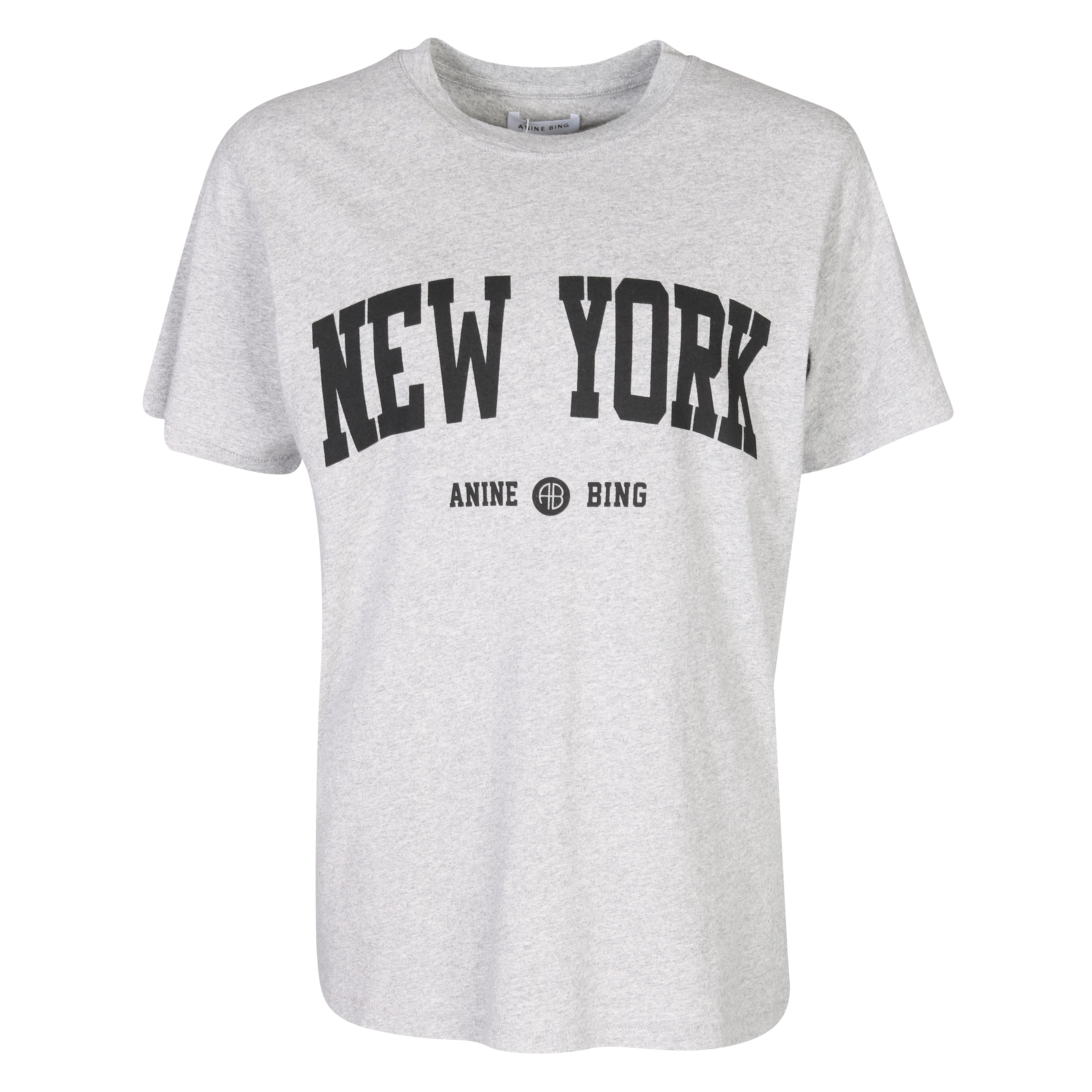 Anine Bing Lili Tee University New York in Heathergrey XS