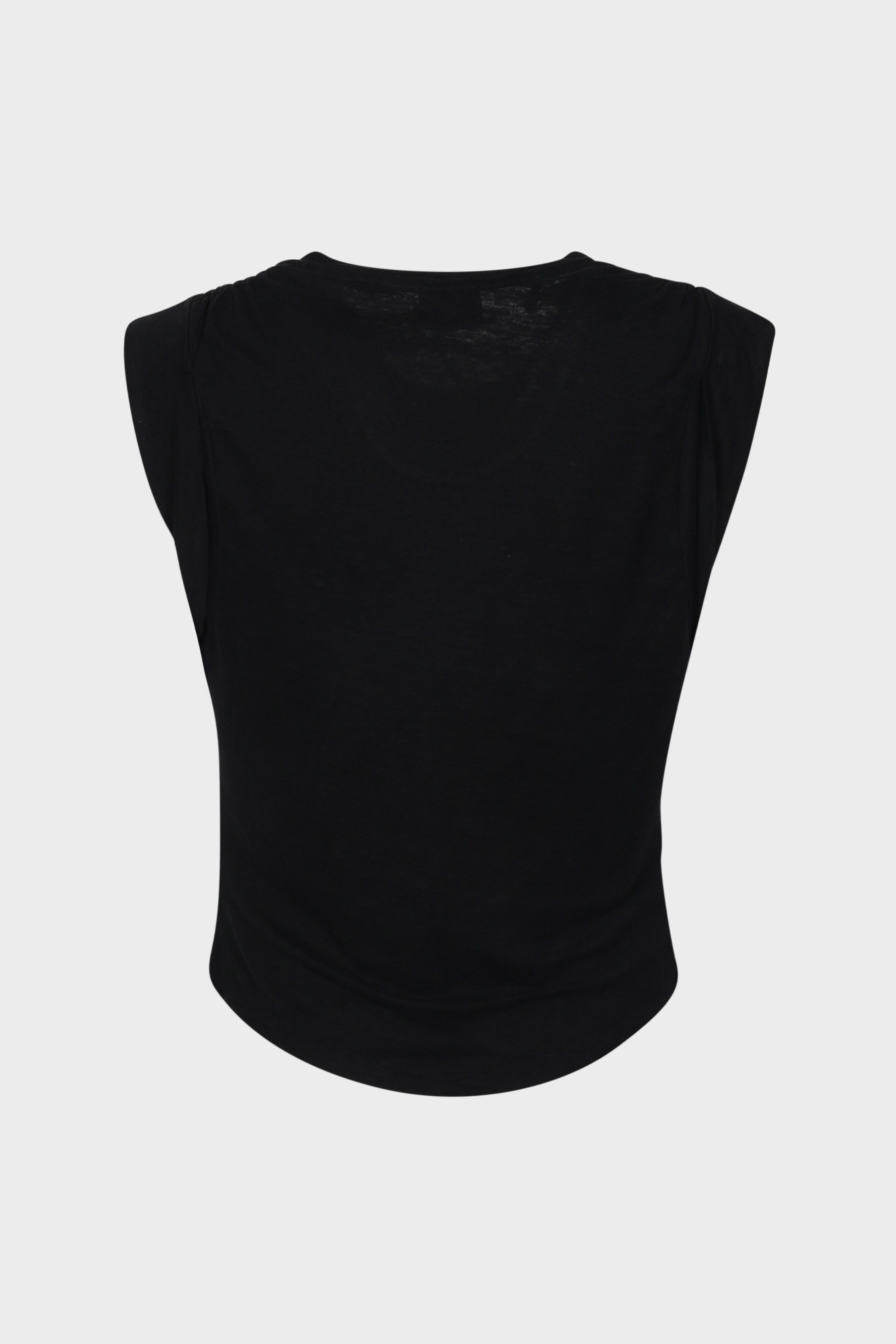 ISABEL MARANT ÉTOILE Linen T-Shirt in Black
