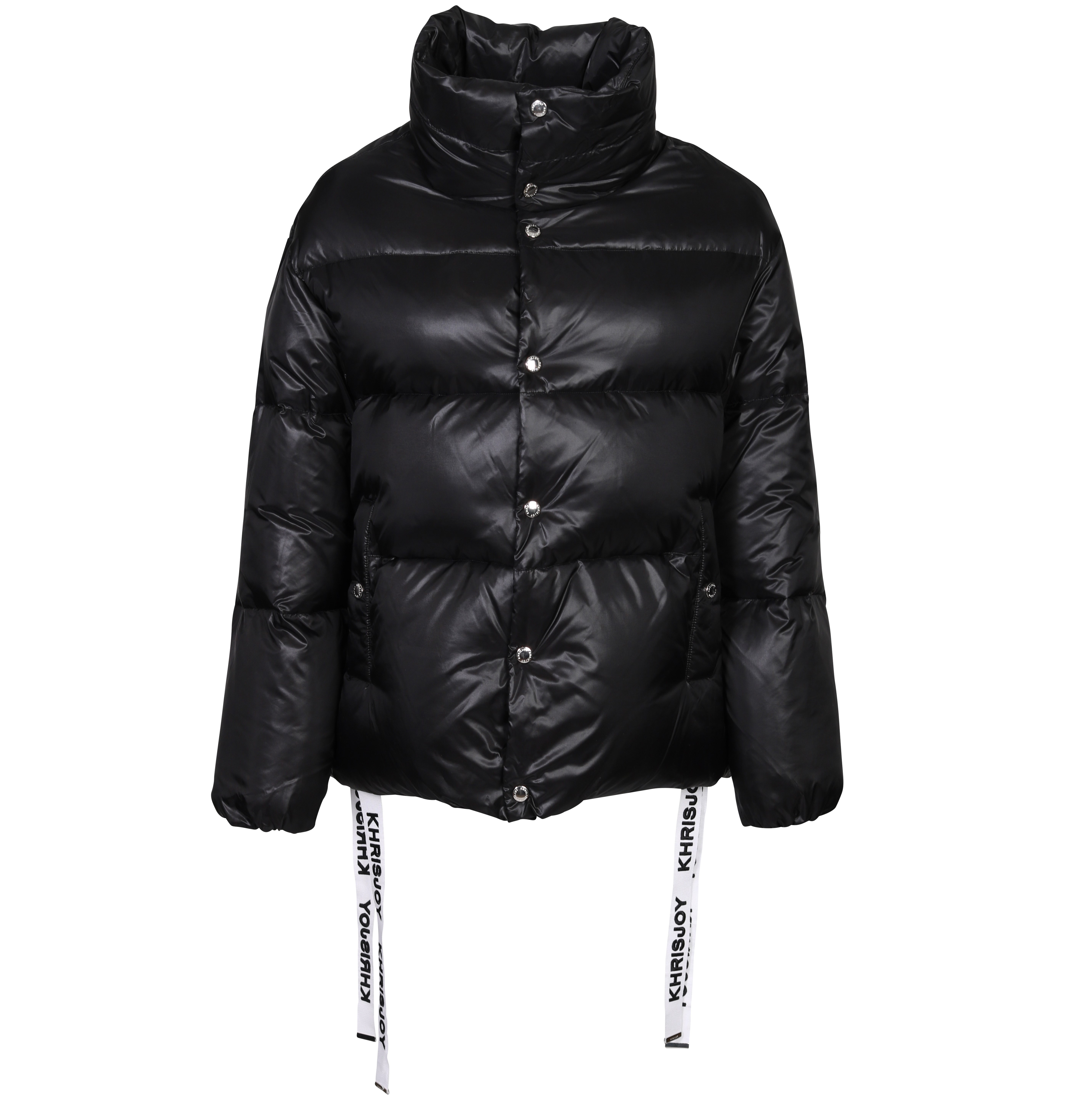 Khrisjoy Iconic Puffer Oversized Jacket in Black