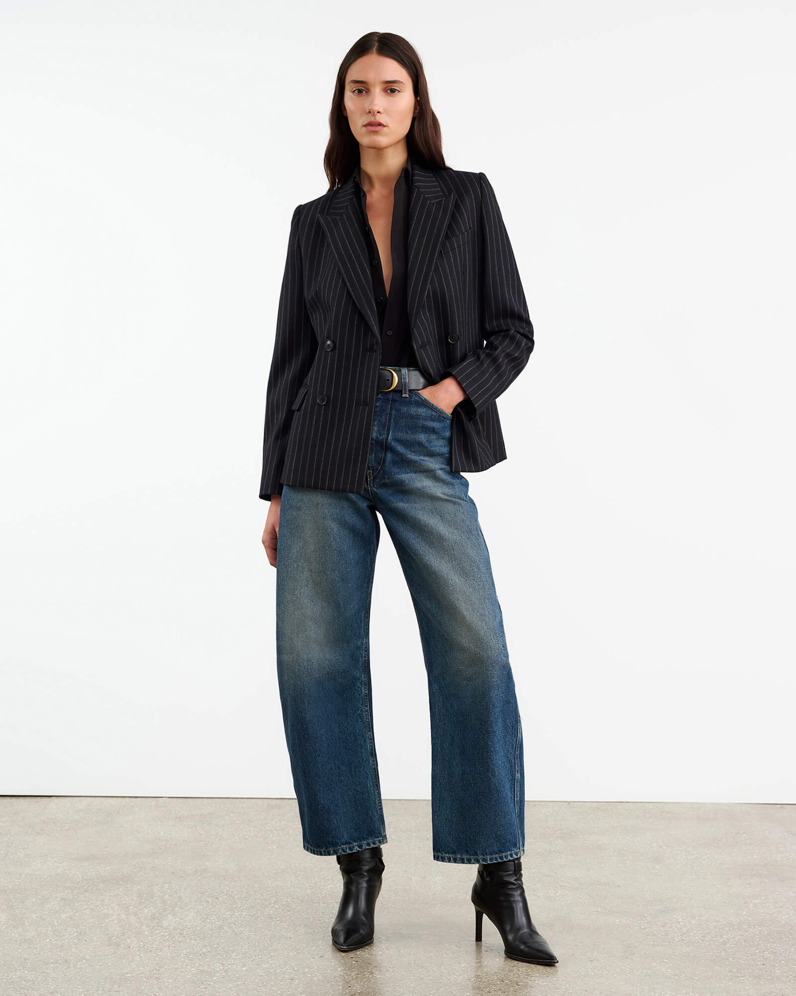 NILI LOTAN Otis Jeans in Simon Wash 31