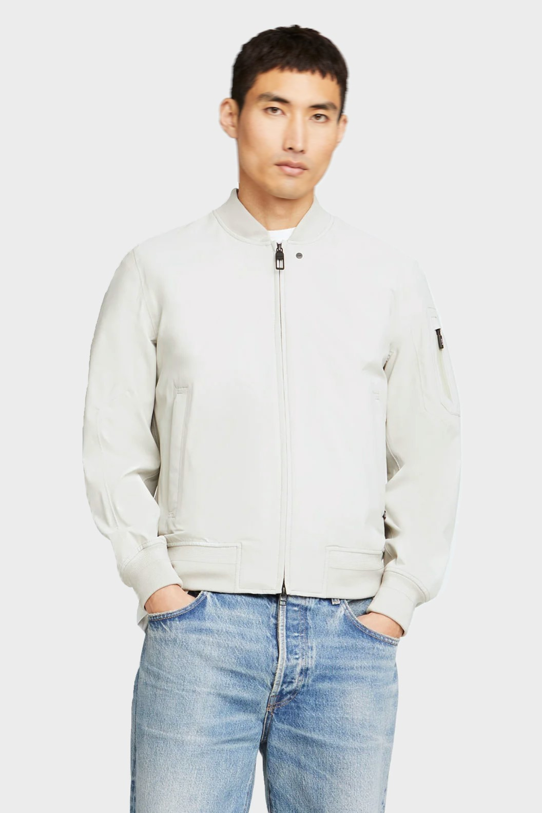 G-LAB Motion II Softech Bomber Jacket in Chalk G-LAB Motion II Softech Bomber Jacket in Chalk