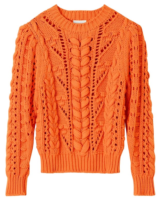 Isabel Marant Étoile Zack Knit Pullover in Orange